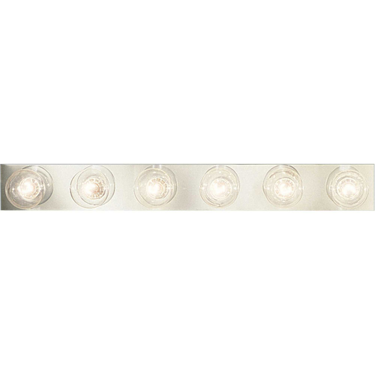Broadway 6 Light 36 inch Polished Chrome Bath Vanity Wall Light