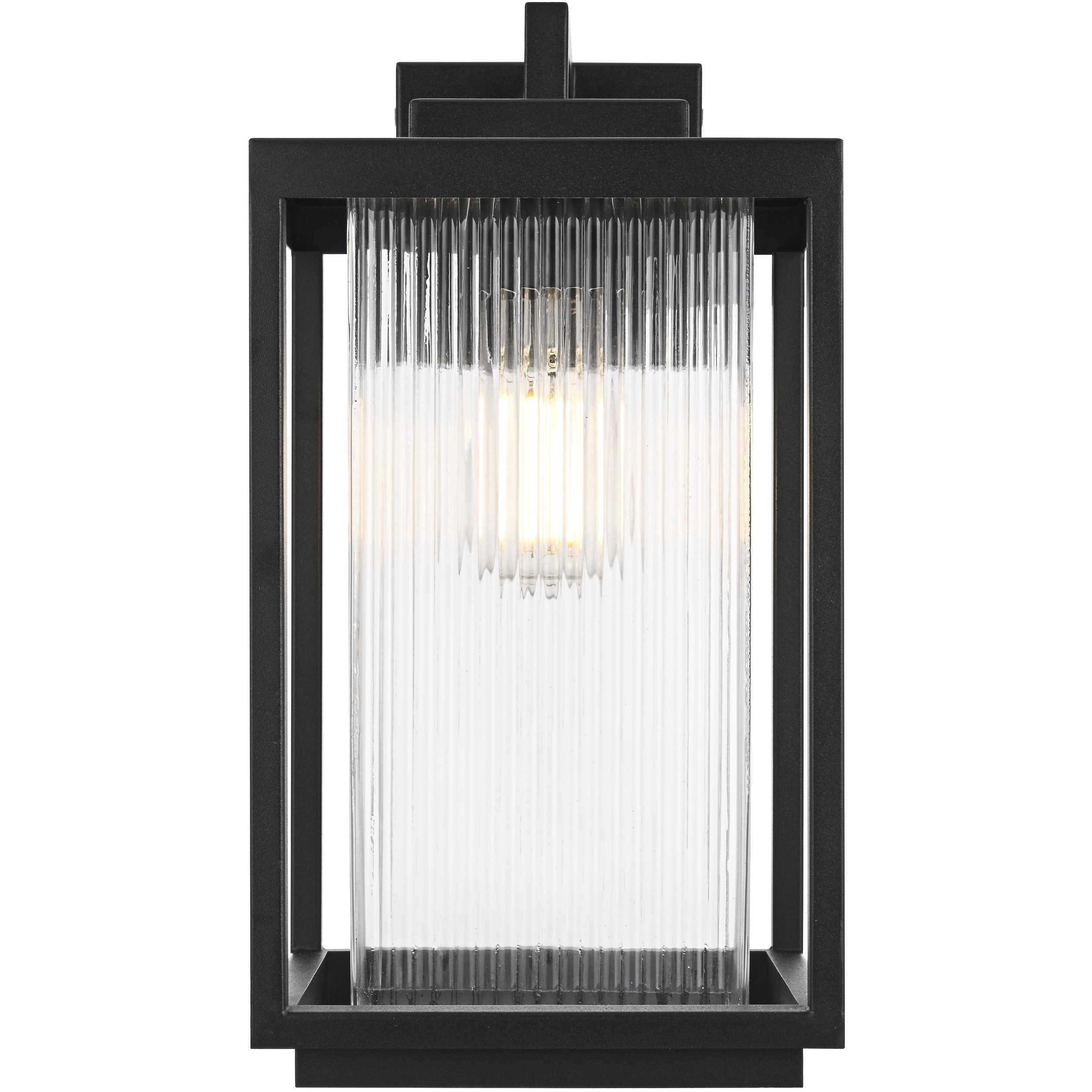 Ludlow 1 Light 15 inch Black Outdoor Wall Sconce