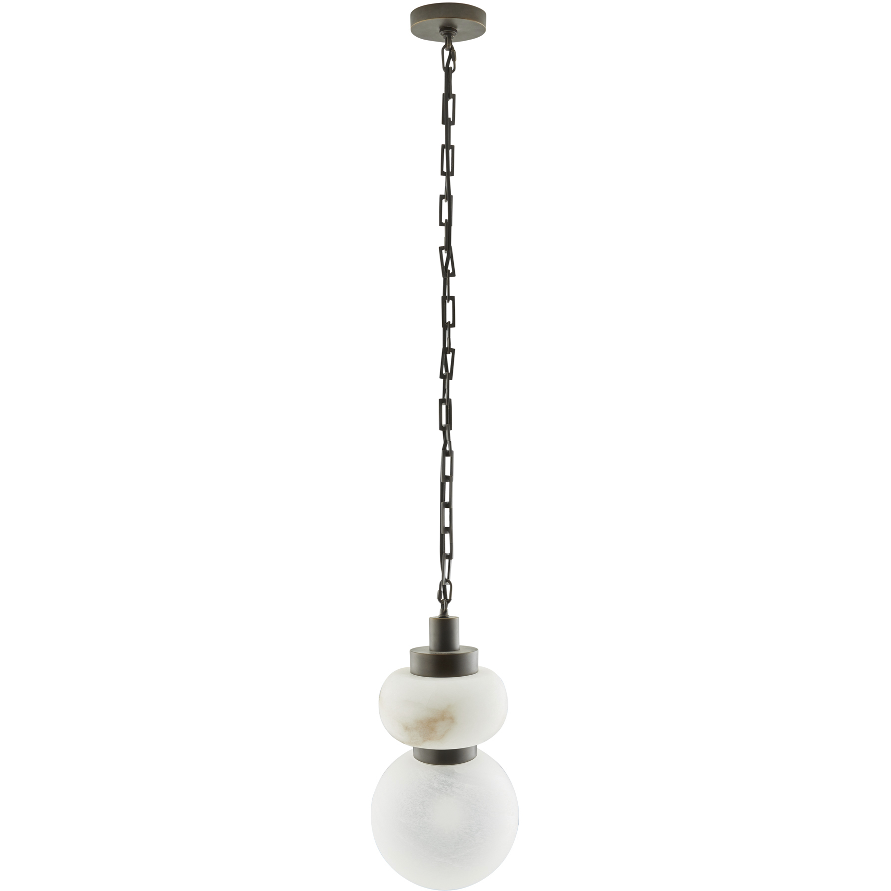 Rosemont 1 Light 9 inch Matte Swirl Glass Pendant Ceiling Light
