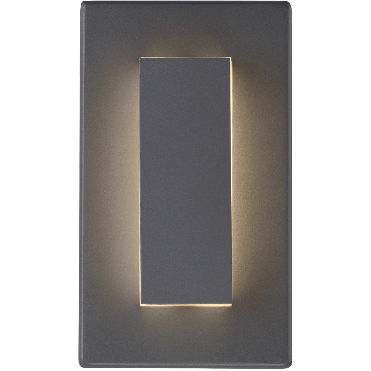 Sean Lavin Aspen LED 8 inch Charcoal Outdoor Wall Light in No Options, Integrated LED