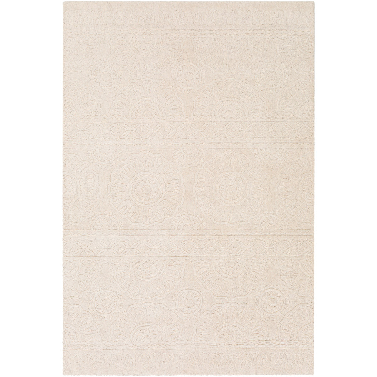 Taraash 36 X 24 inch Beige Rugs, Rectangle