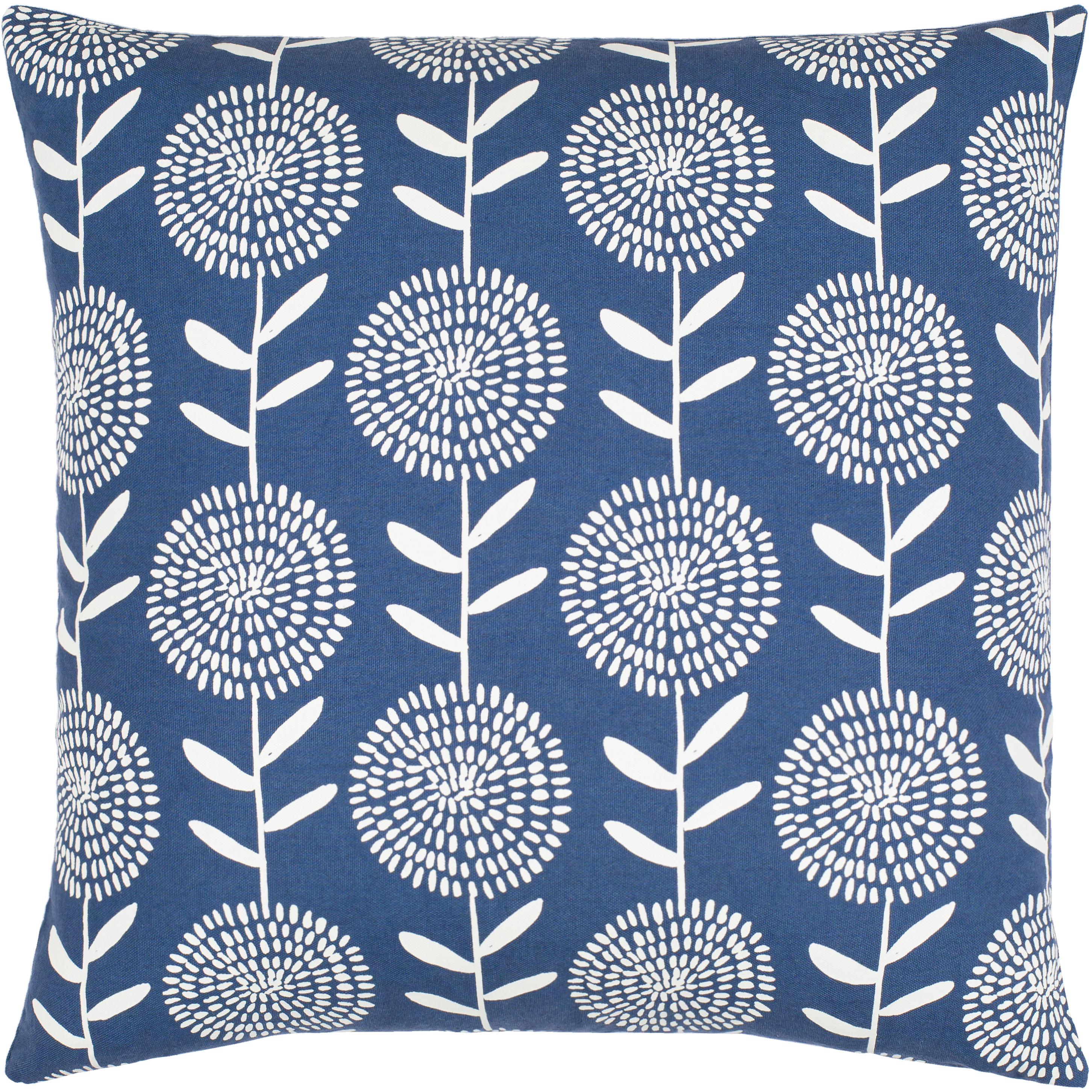 Lachen 20 inch Dark Blue Pillow Kit in 20 x 20, Square
