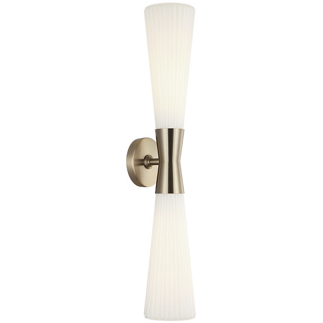 Jameson 2 Light 4.75 inch Champagne Gold Wall Sconce Wall Light