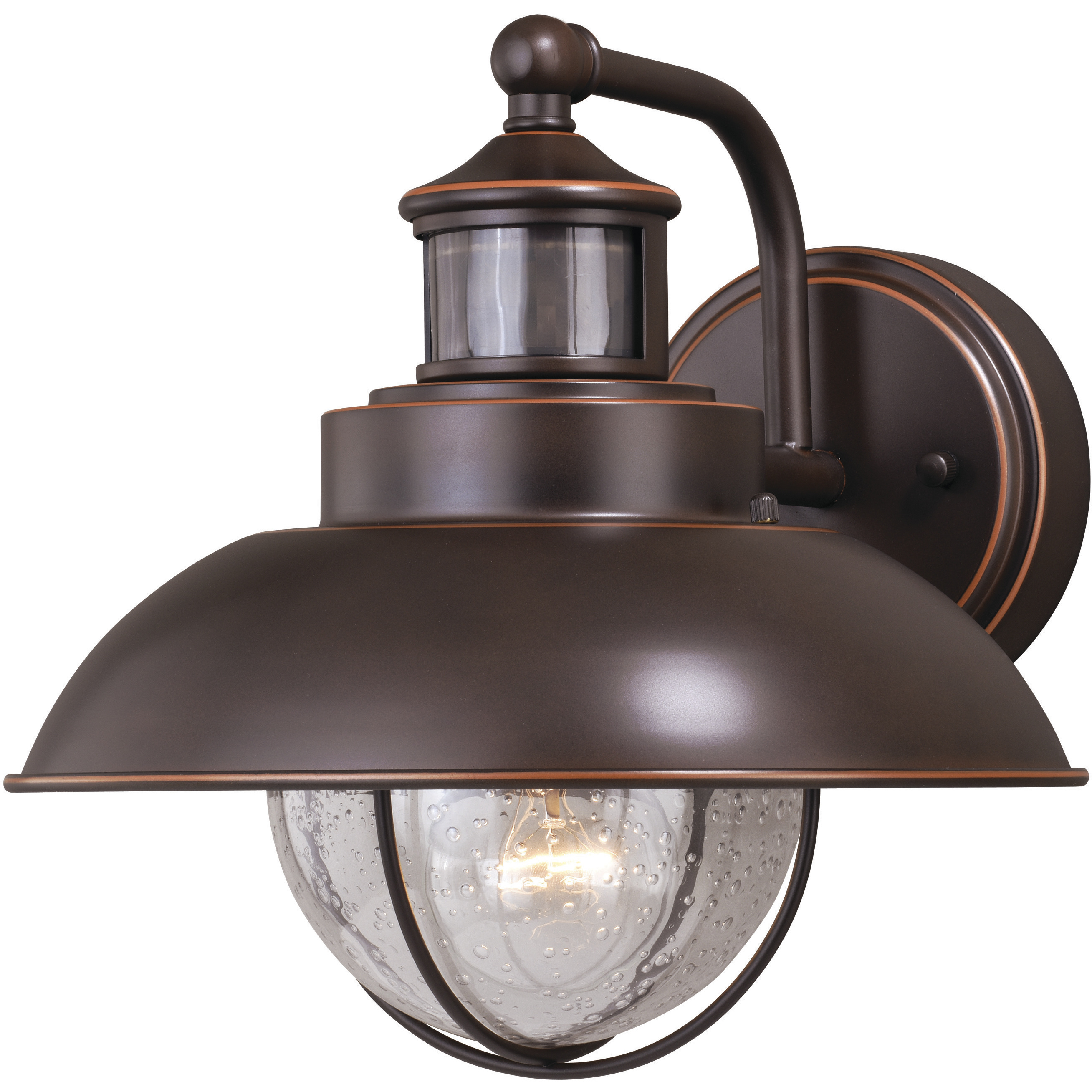 Harwich Burnished Bronze Outdoor Motion Sensor
