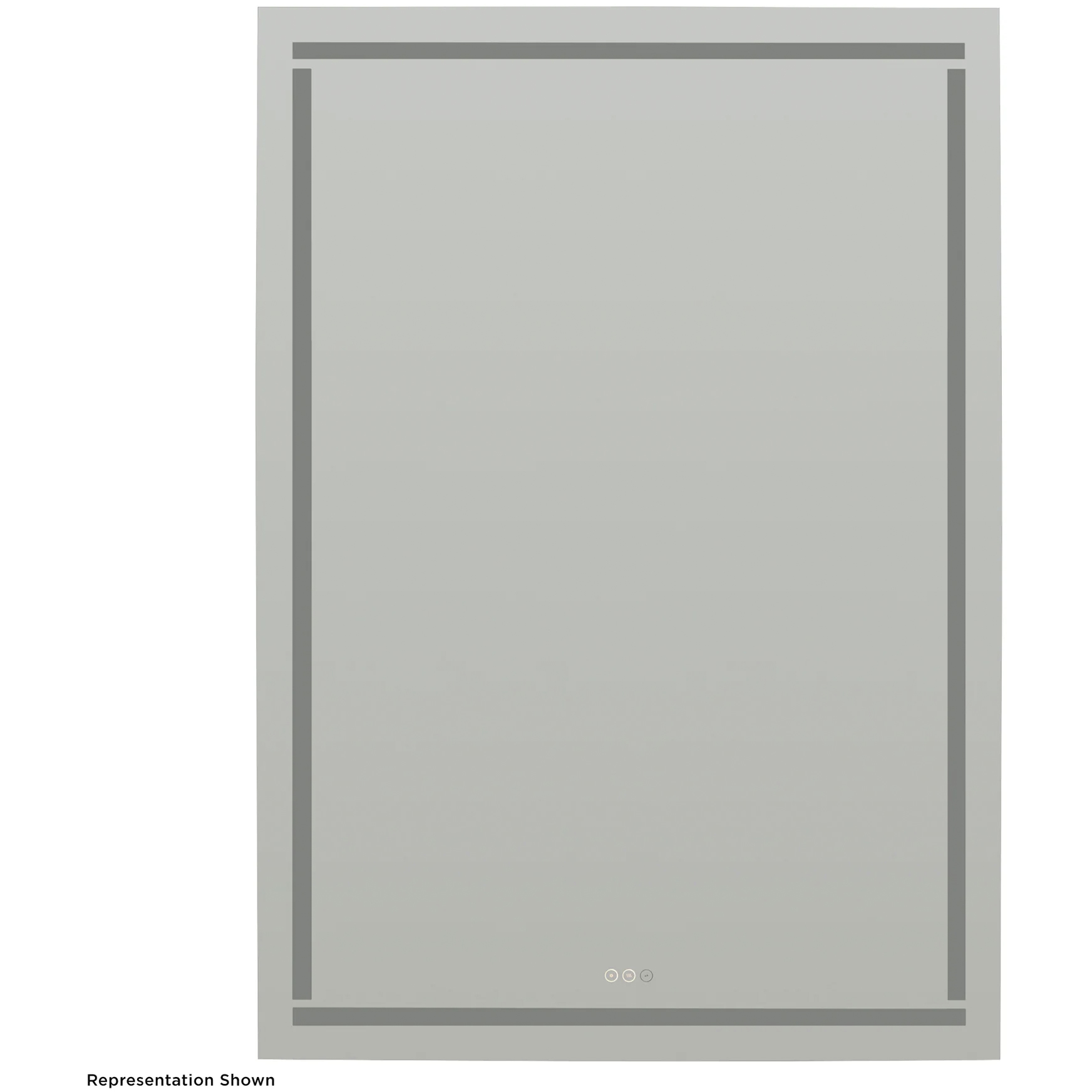 Lingo 48 X 36 inch LED Mirror