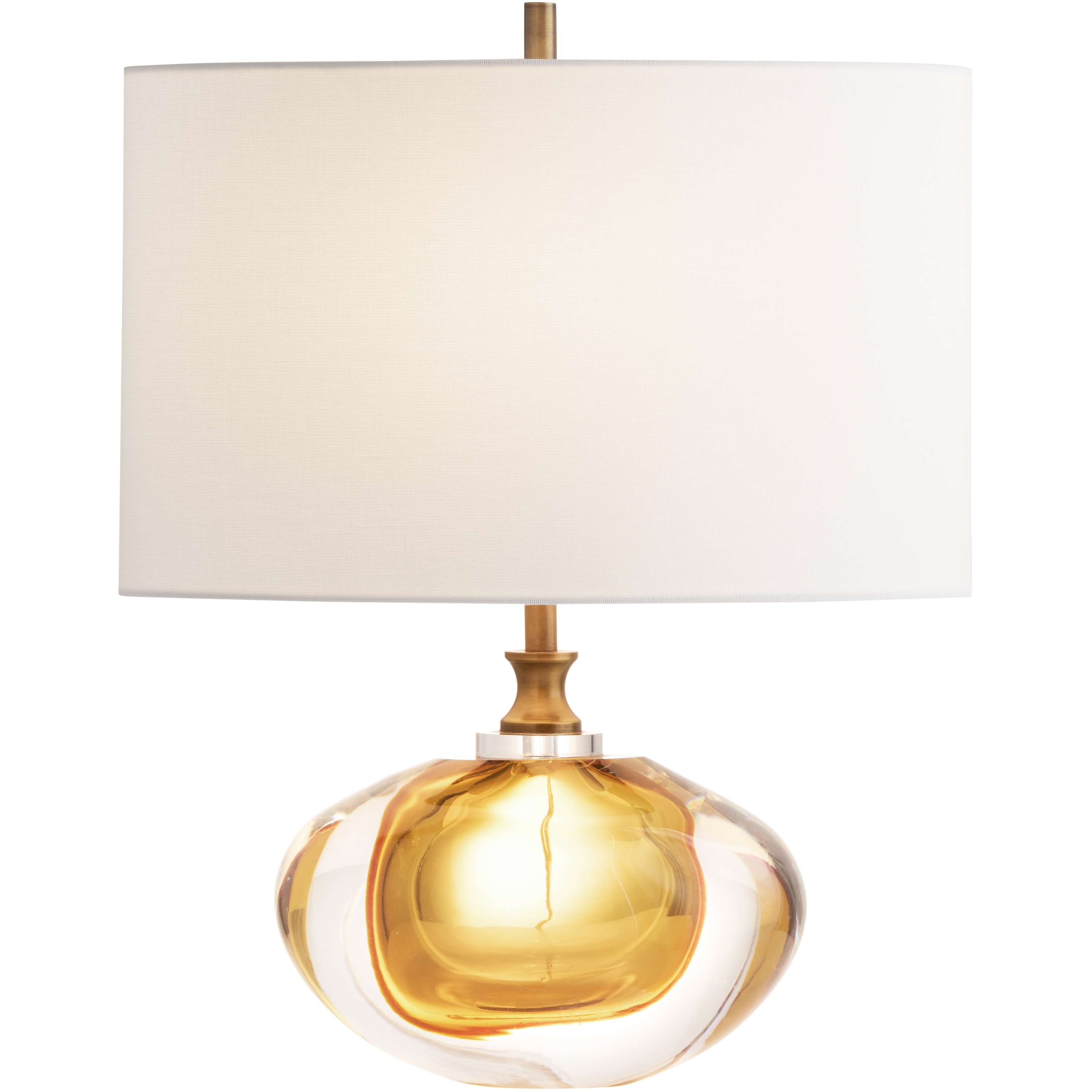 Celestial 13 inch 100.00 watt Brown Table Lamp Portable Light