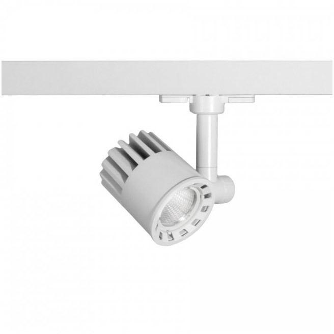 Exterminator 1 Light 120 White Track Head Ceiling Light in Spot, 90, 3000K
