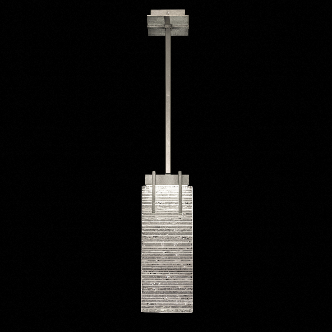 Terra 2 Light 7.75 inch Silver Pendant Ceiling Light
