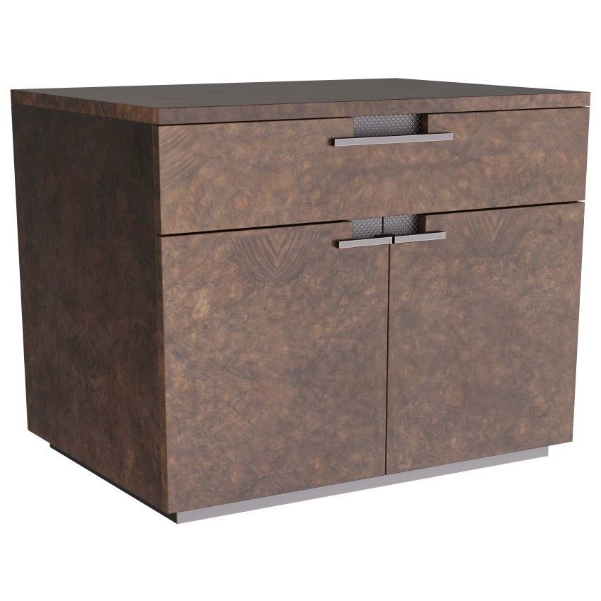 Whalen 32 X 26.5 inch Tortoise Burl Side Table