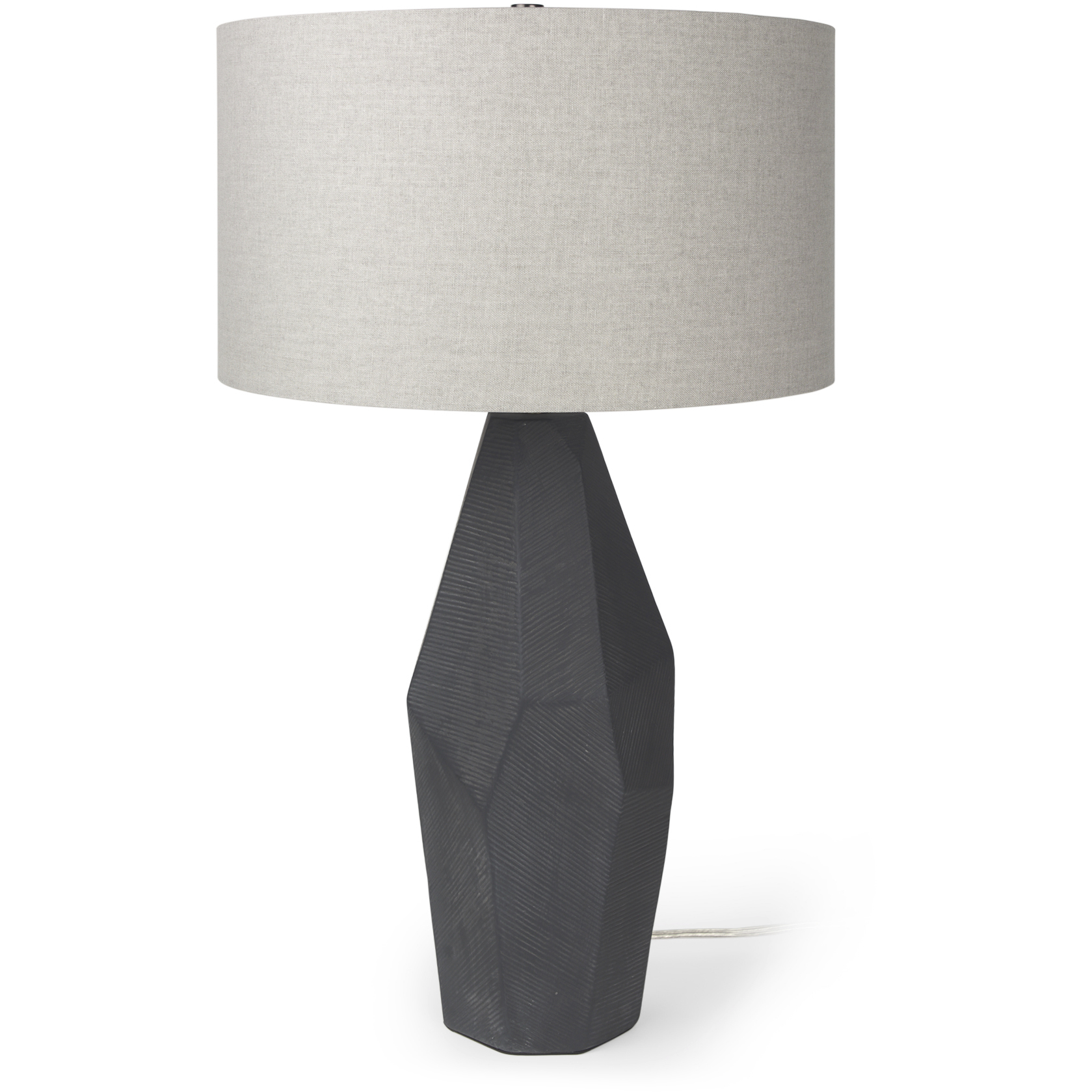 Piven 29.5 inch Black Table Lamp Portable Light