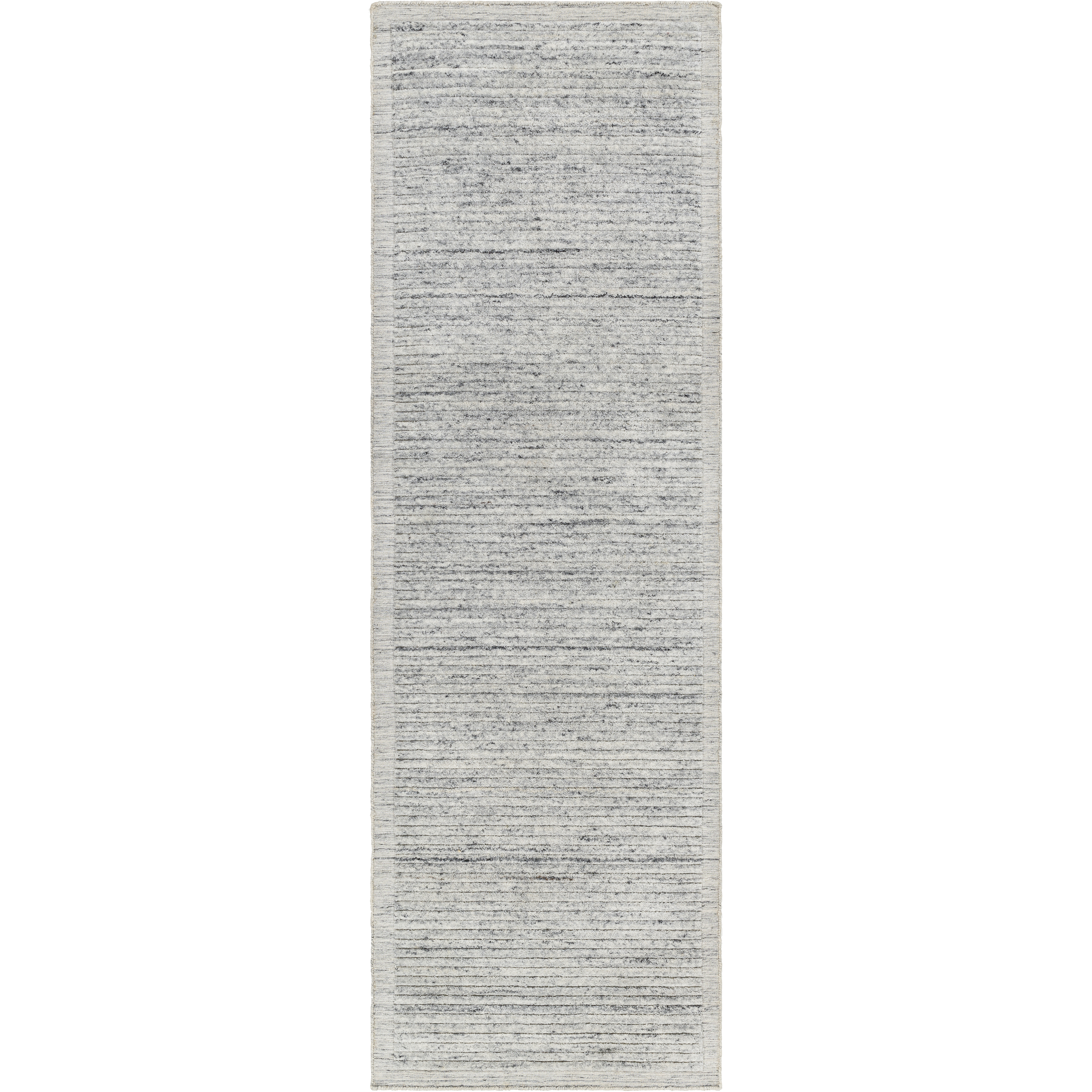 Yasmin 96 X 30 inch Gray Rug, Runner