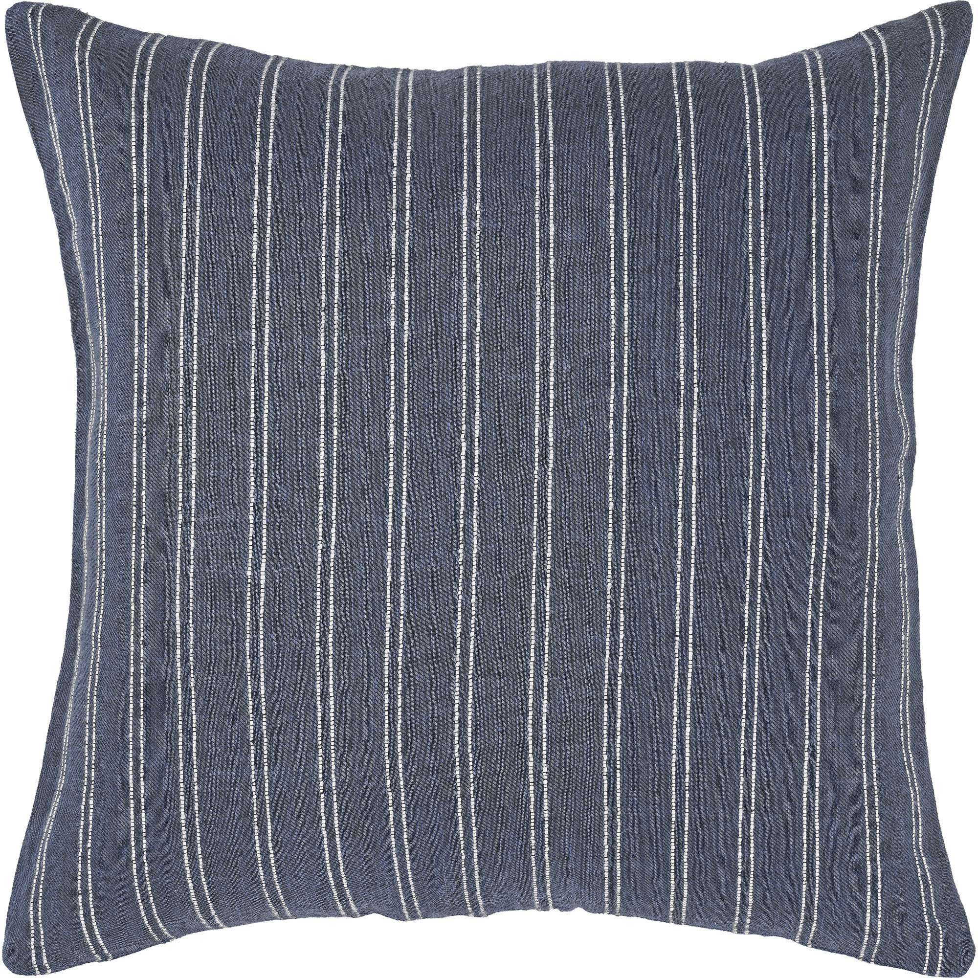 Oakley 20 inch Navy and White Pillow