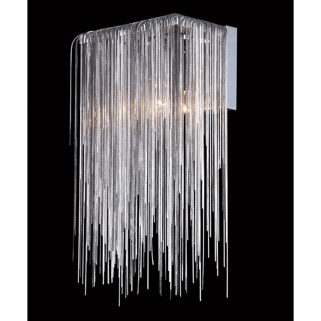 Fountain Ave. Wall Sconce Wall Light in Chrome
