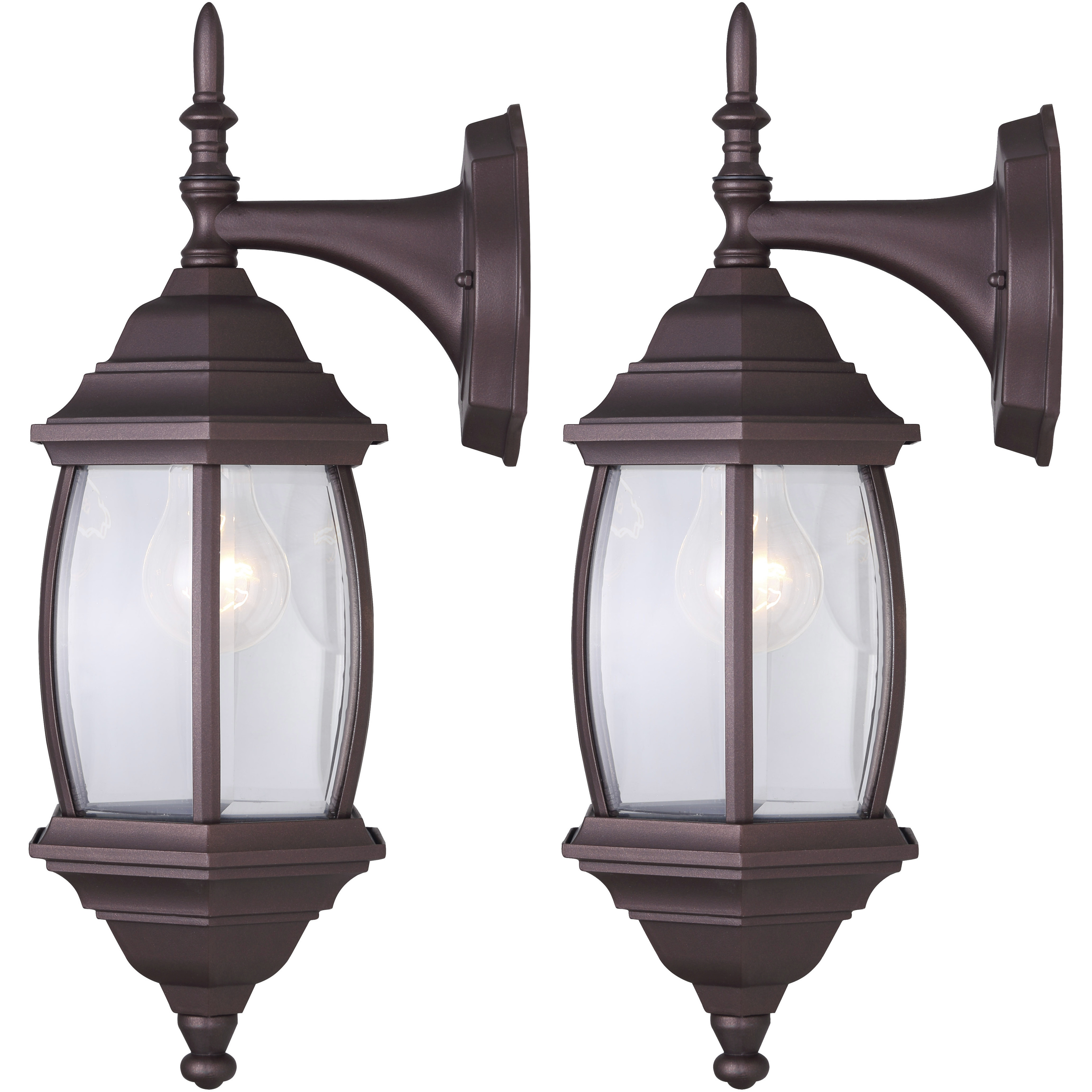 Madison 1 Light 17 inch Oil Rubbed Bronze Outdoor Downlight