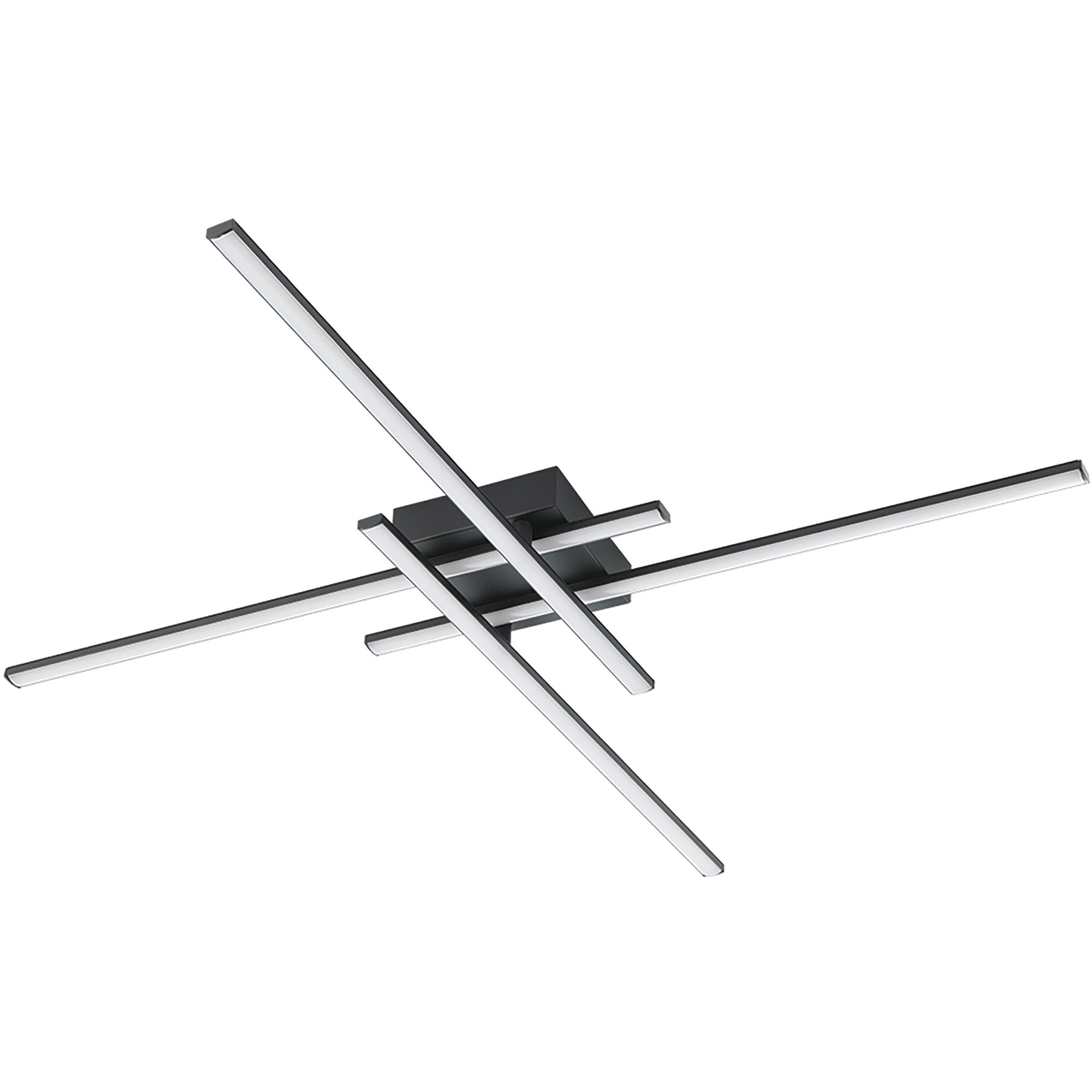 Lapiz 4 Light 30 inch Black Ceiling Light