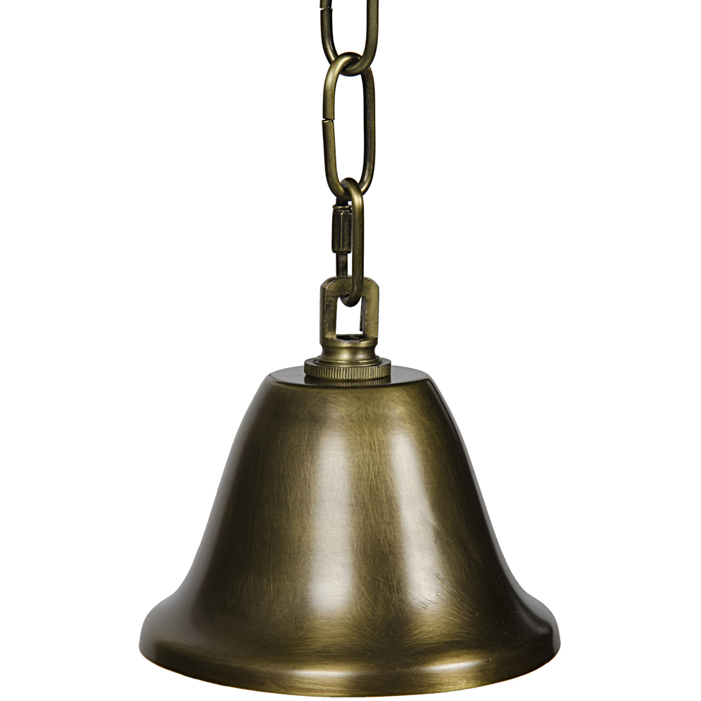 Tournant 4 Light 25 inch Antique Brass Pendant Ceiling Light