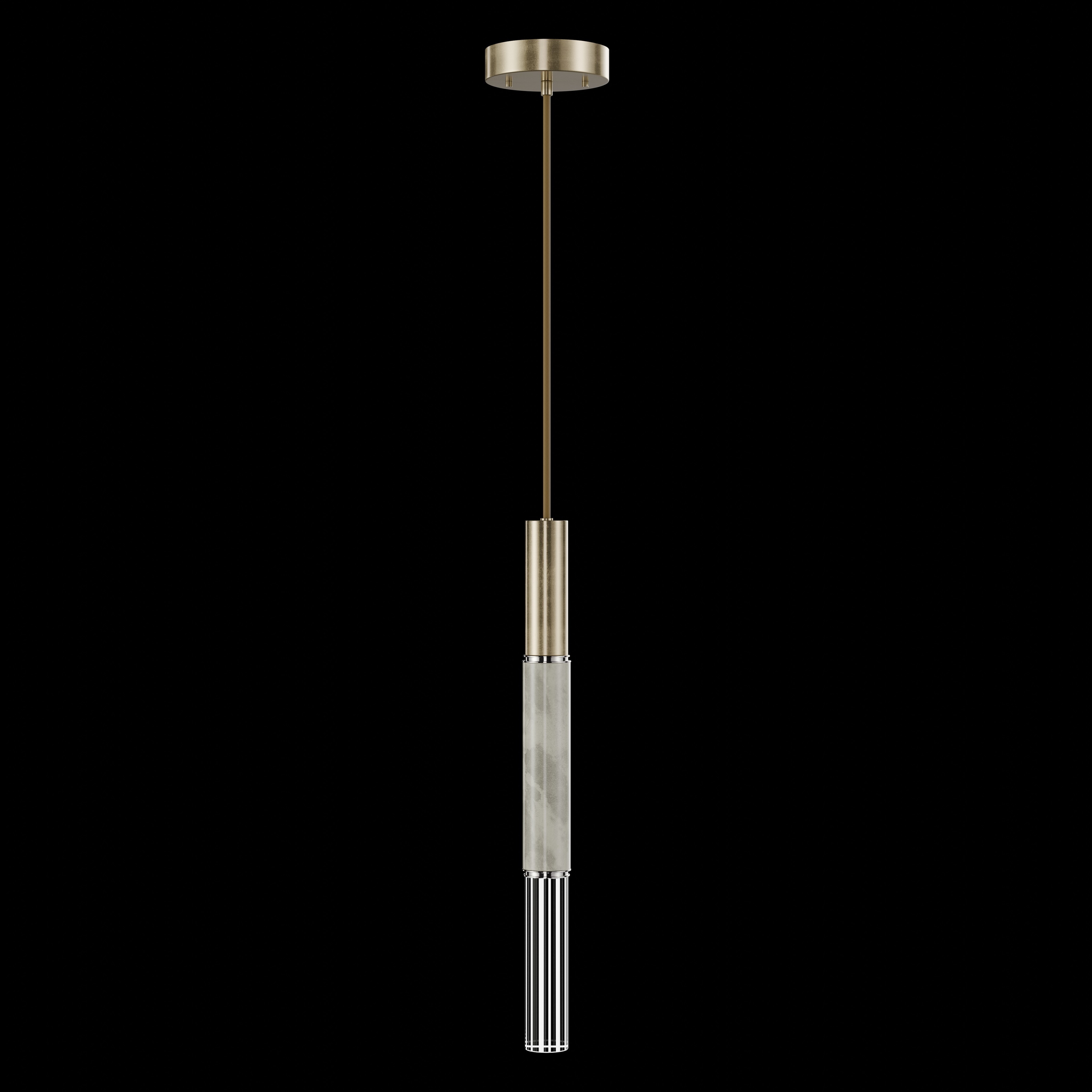 Antonia 1 Light 6.5 inch Gold Pendant Ceiling Light