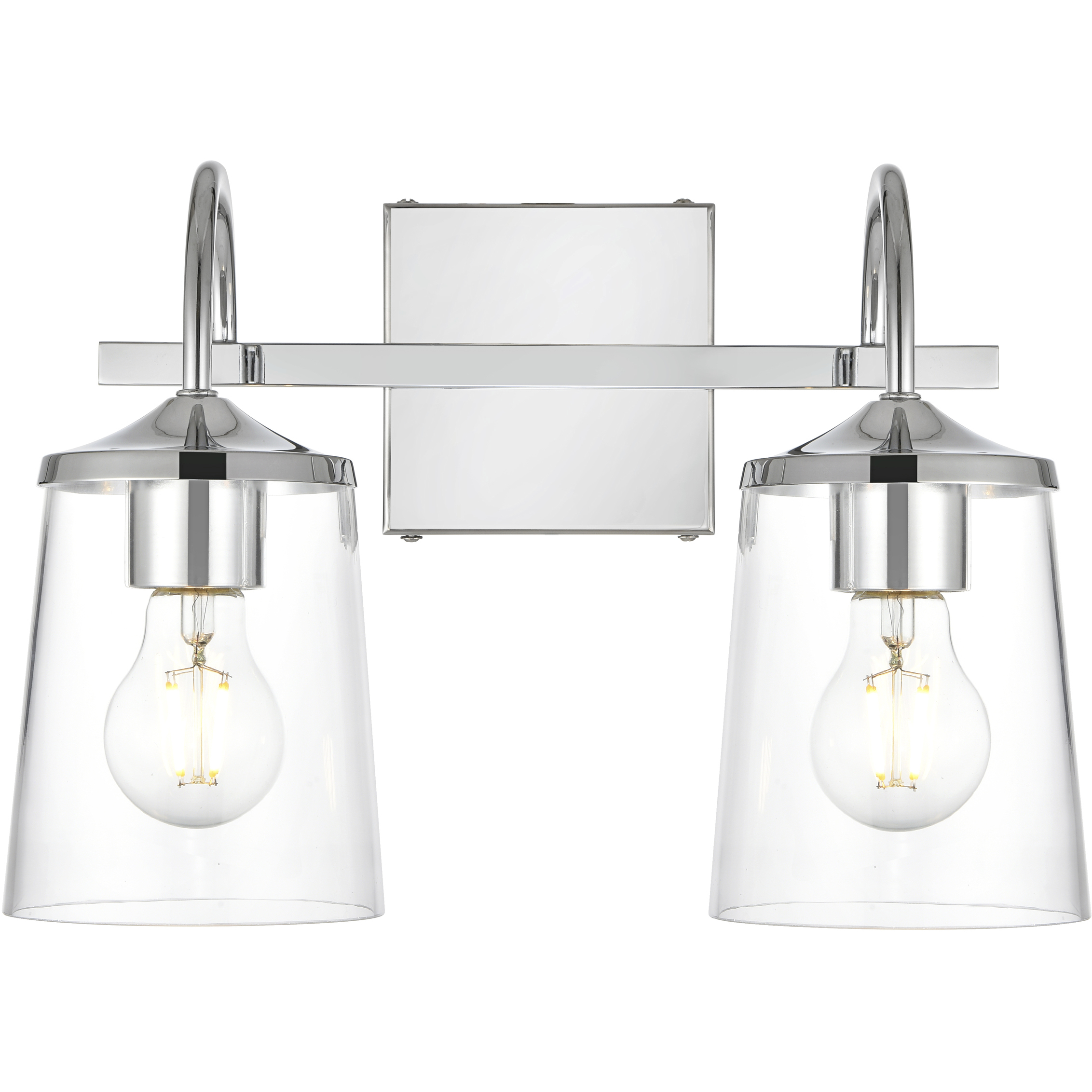 Avani 2 Light 14 inch Chrome Bath Sconce Wall Light