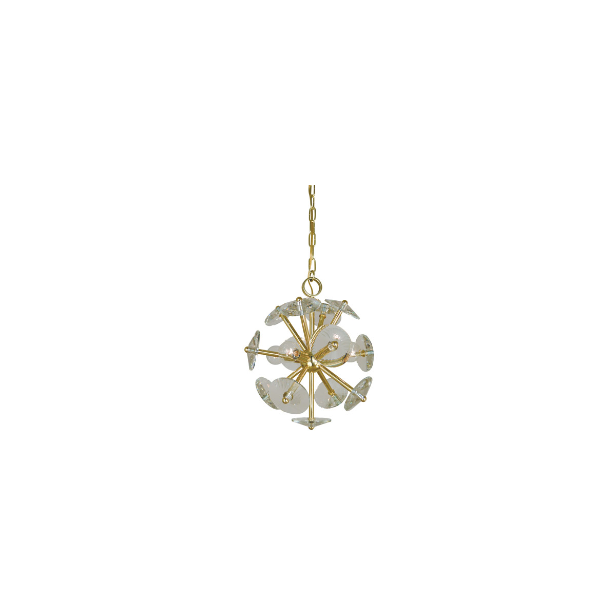 Apogee 4 Light 13 inch Brushed Nickel Mini Chandelier Ceiling Light
