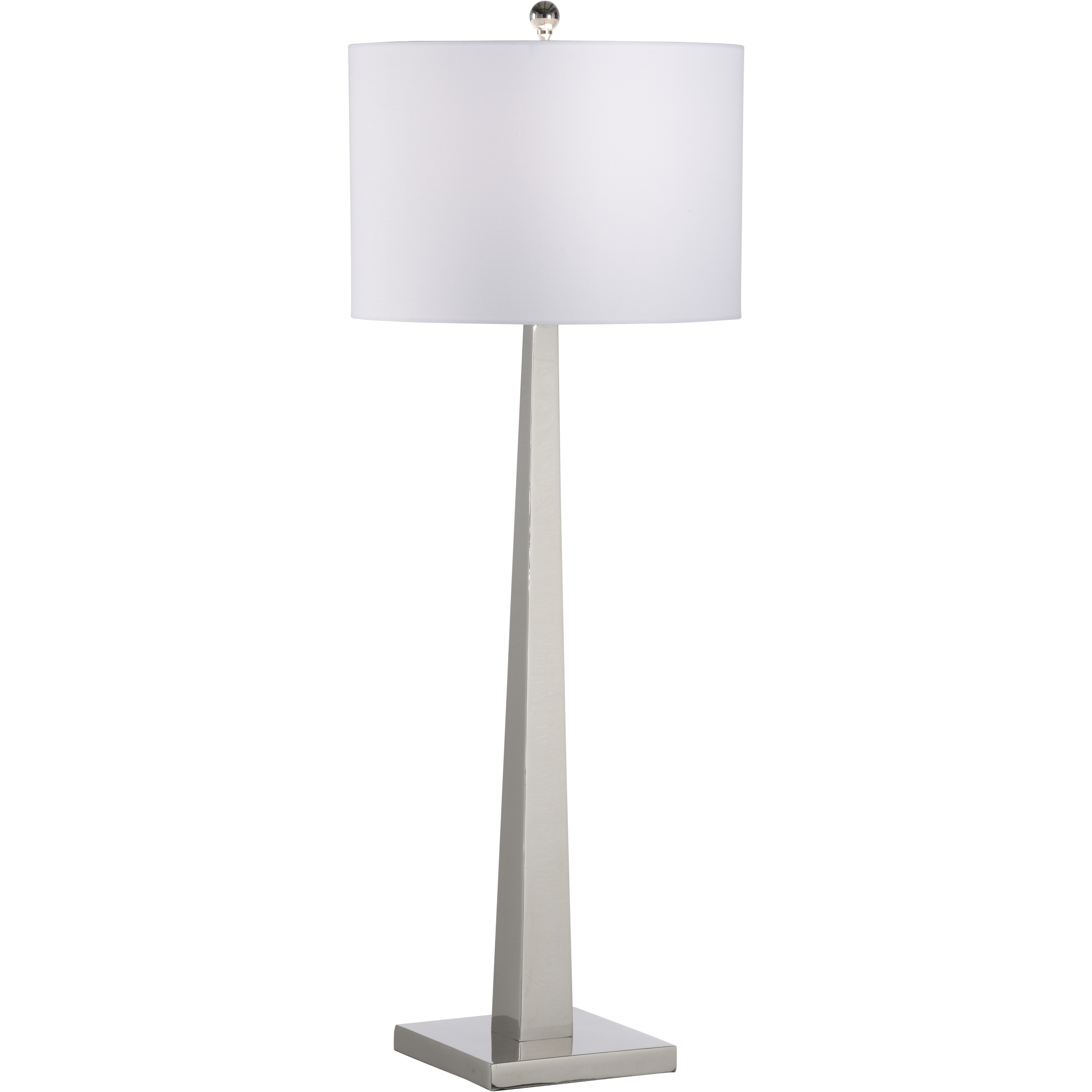 Obelisk Of Montevideo 36 inch 100.00 watt Silver Table Lamp Portable Light