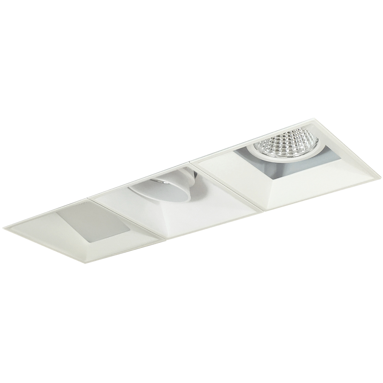LE81 Matte Powder White Recessed