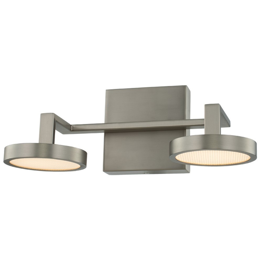 Eaton LED 12 inch Satin Nickel Bath Vanity Light Wall Light