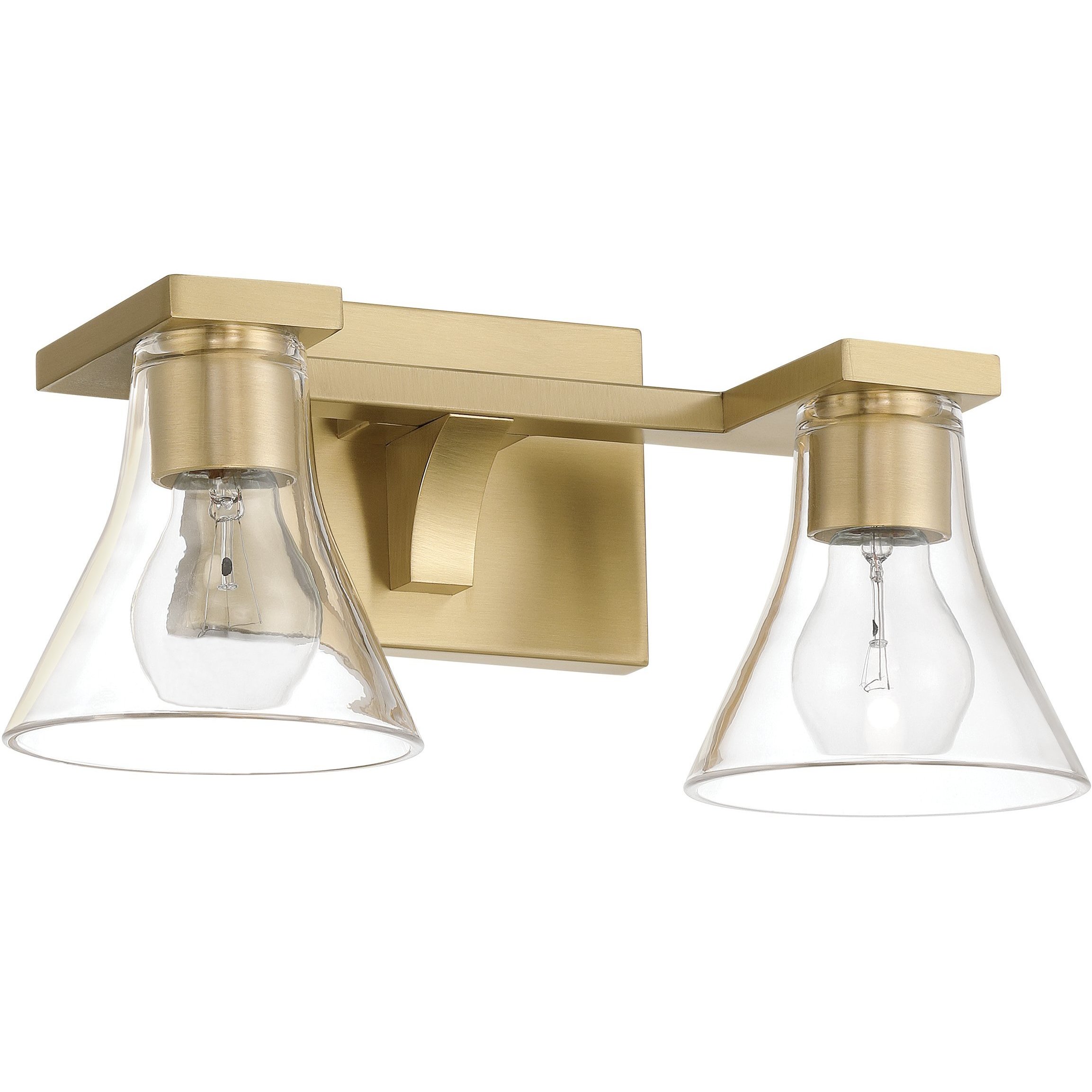 Gilford 2 Light 14.5 inch Champagne Gold Vanity Light Wall Light