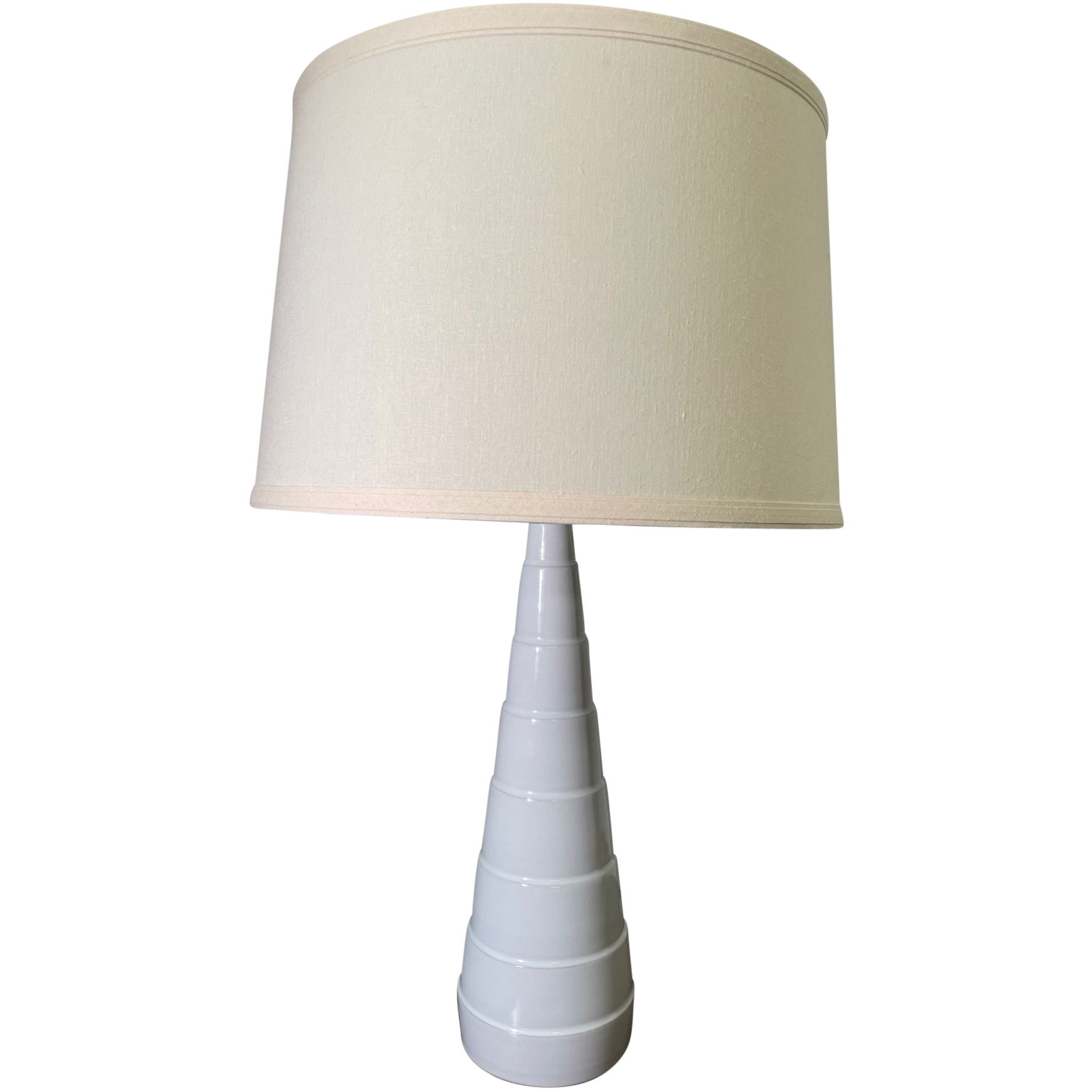 Scatchard 26.5 inch 150.00 watt White Matte Table Lamp Portable Light