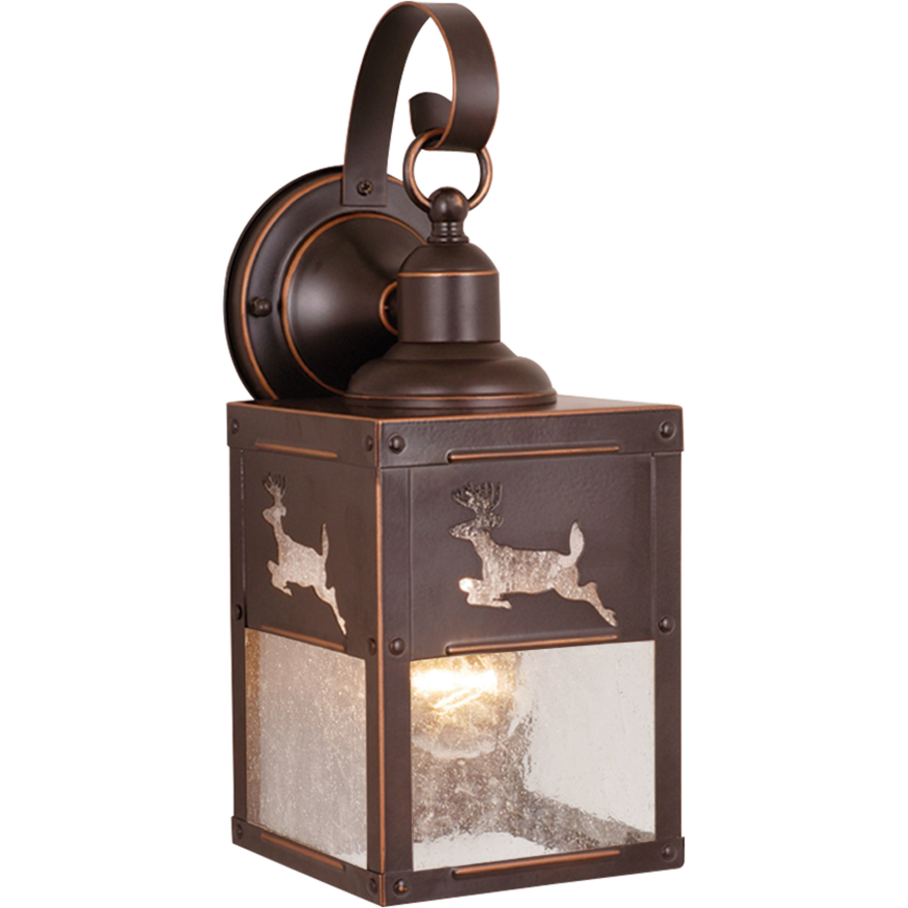 Bryce LED 13 inch Burnished Bronze Outdoor Wall