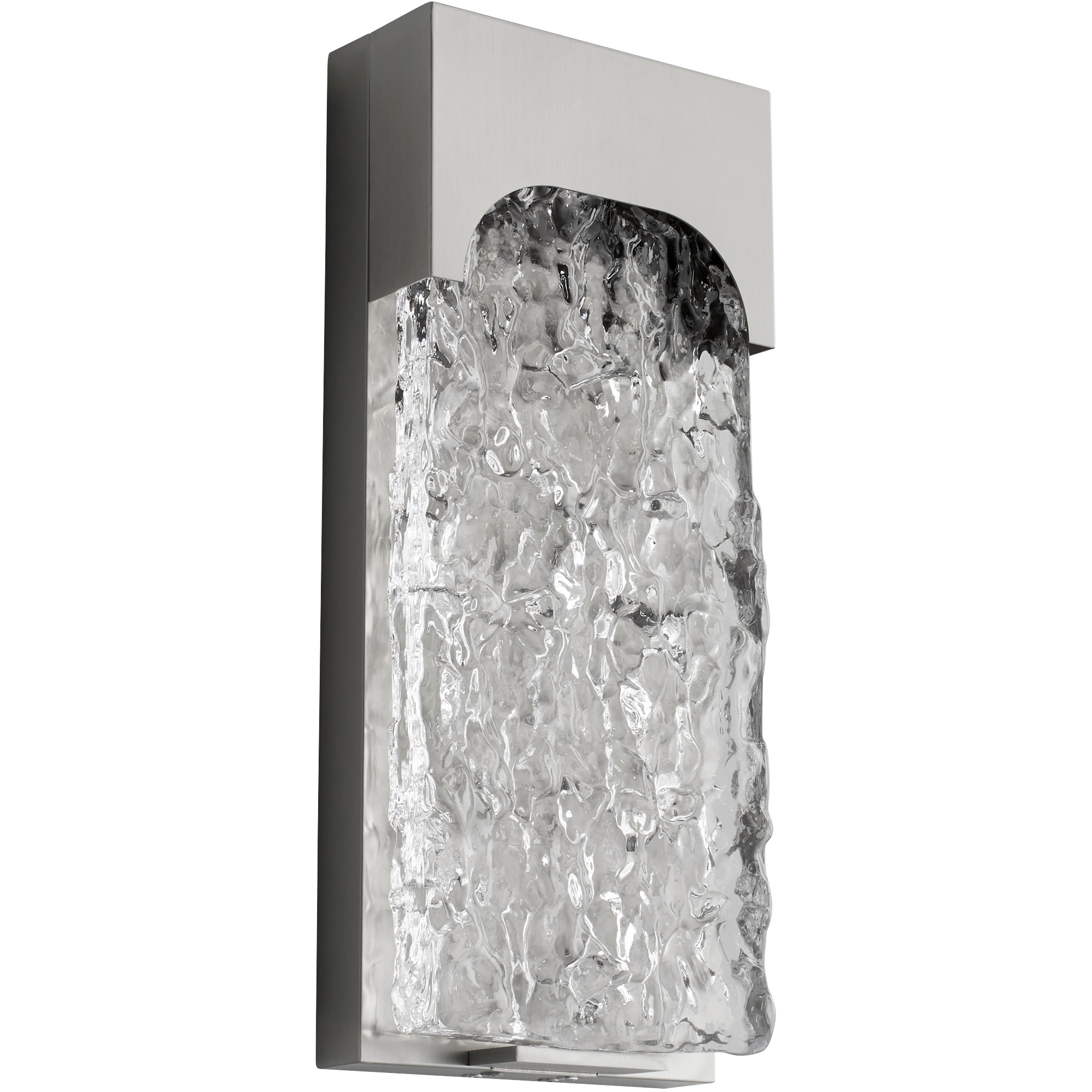 Nitro 1 Light 13 inch Satin Nickel Outdoor Wall Sconce