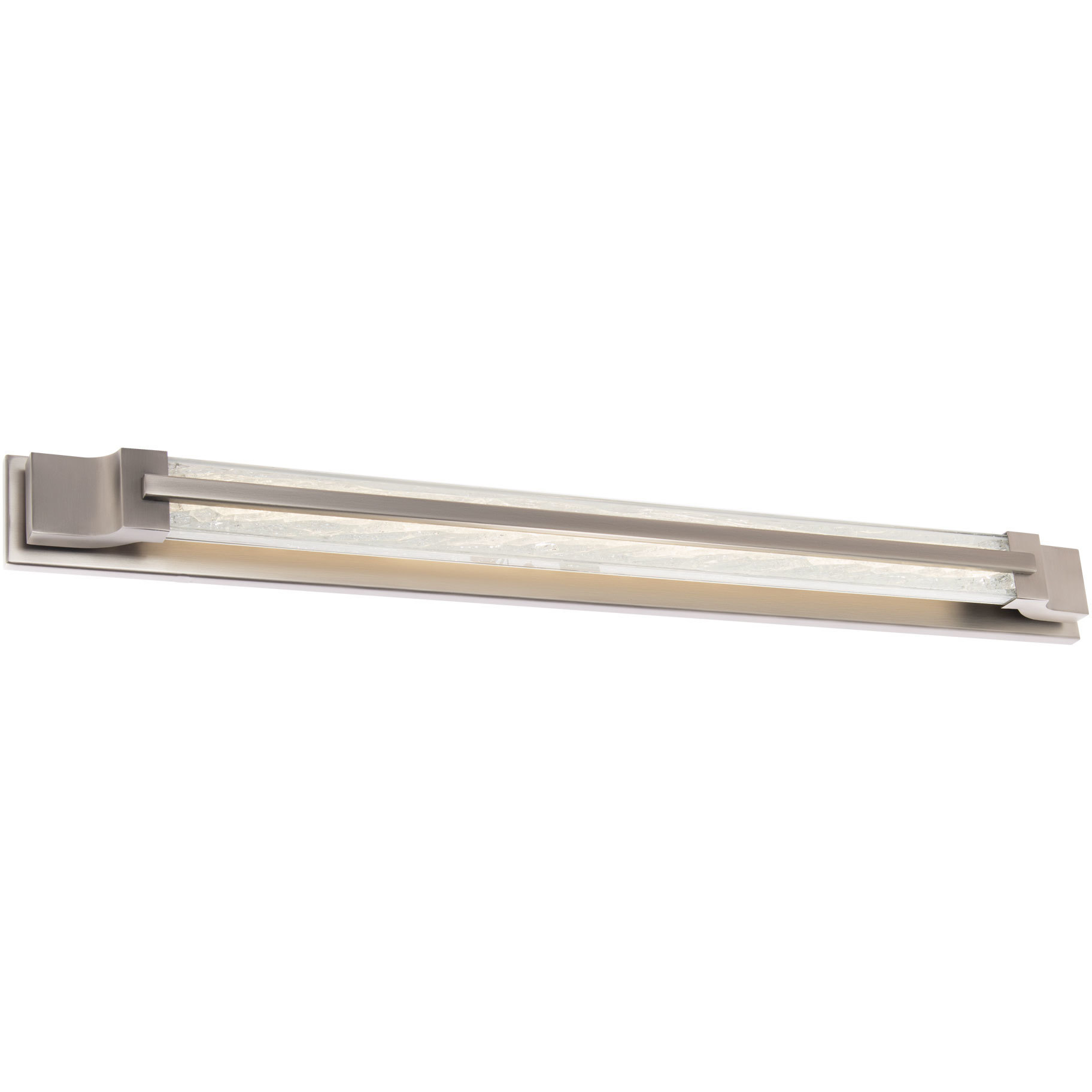 Beyond Aberdeen LED 38 inch Brushed Nickel Bath Vanity & Wall Light, Beyond