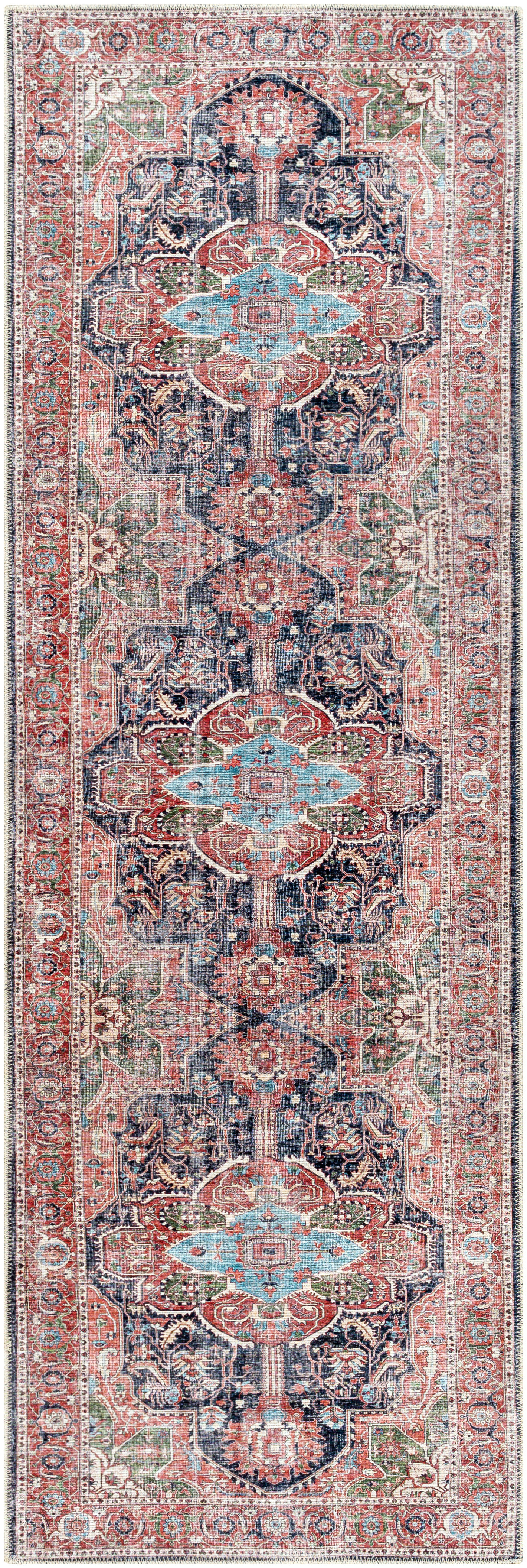 Tahmis 94 X 31 inch Taupe Rug, Runner
