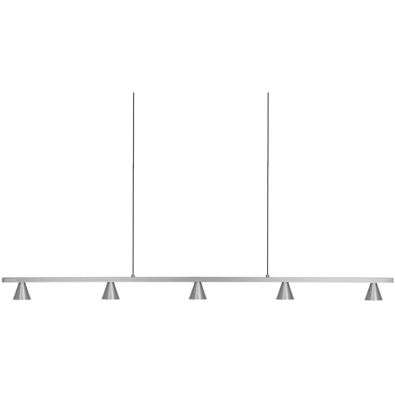Dune LED 47.5 inch Brushed Nickel Linear Pendant Ceiling Light
