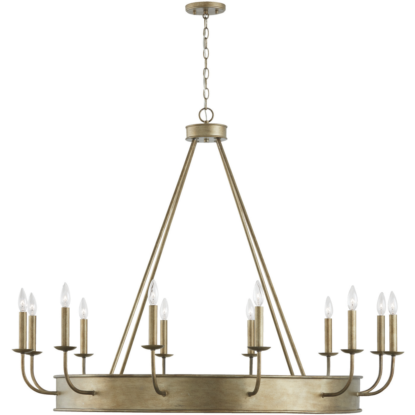 Nole 12 Light 49.5 inch Mystic Luster Chandelier Ceiling Light