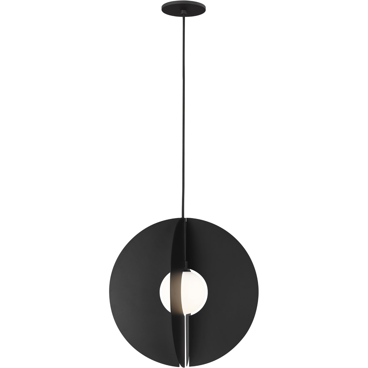 Sean Lavin Orbel LED 16 inch Matte Black Pendant Ceiling Light in Incandescent