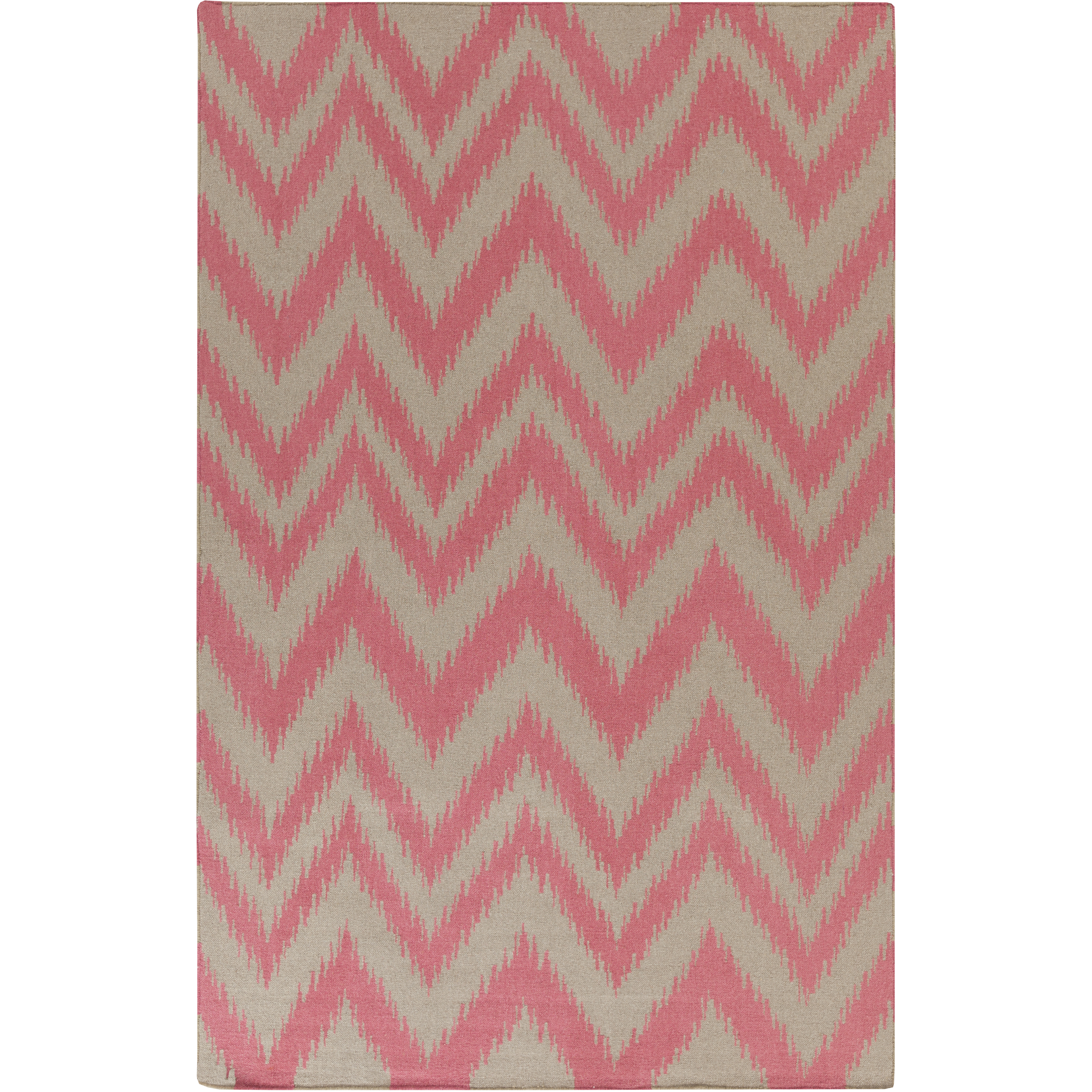 Frontier 132 X 96 inch Bright Orange, Camel Rug