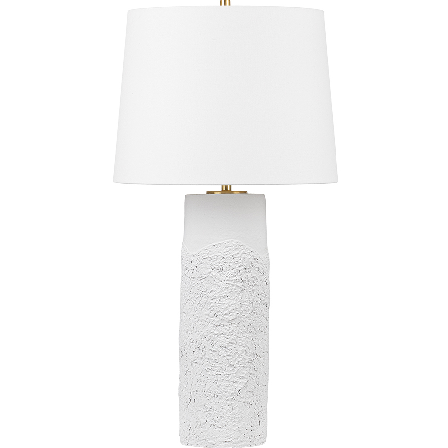 Tolland 31.25 inch 15 watt Aged Brass Table Lamp Portable Light