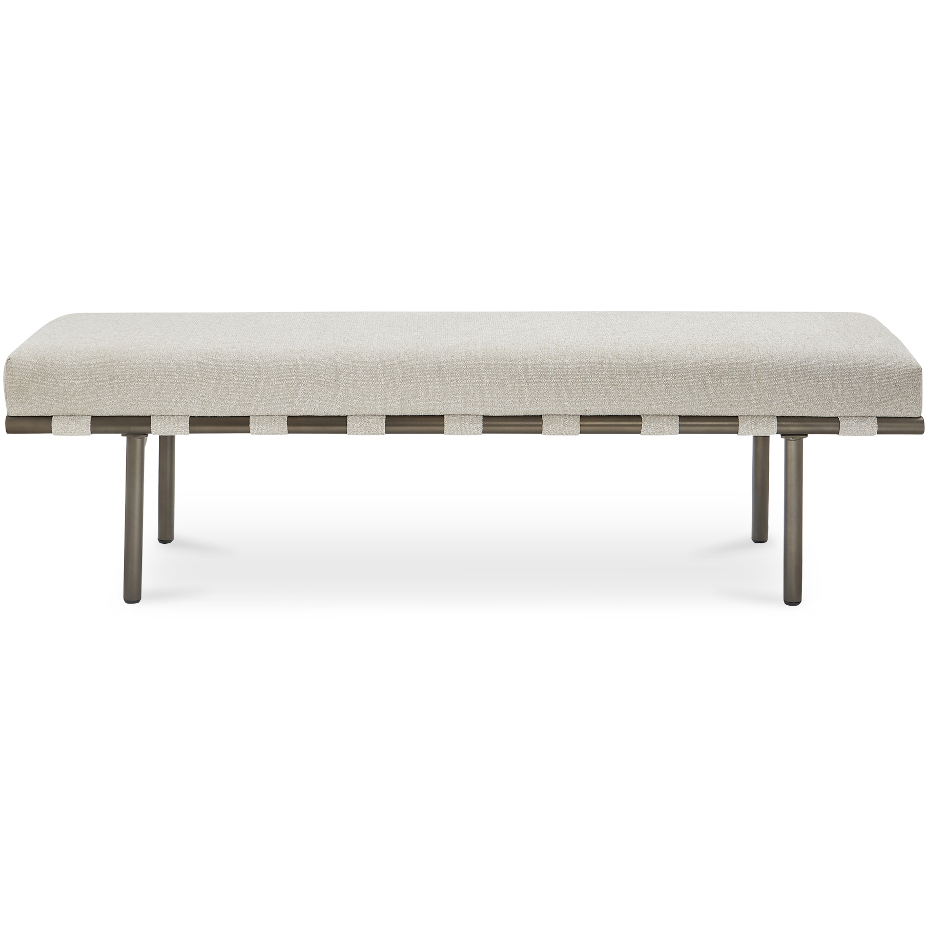 Carson Beige Dining Bench