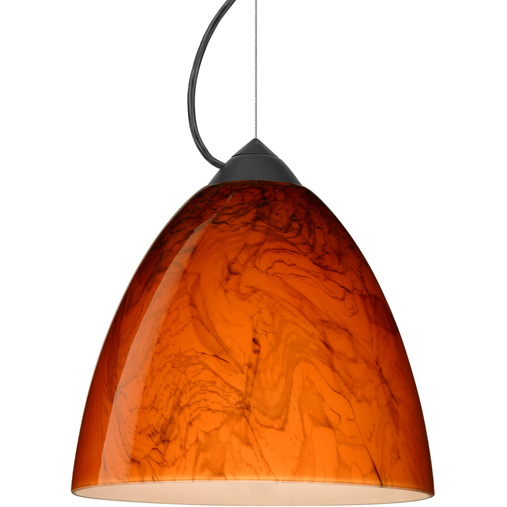 Vila LED Black Cord Pendant Ceiling Light
