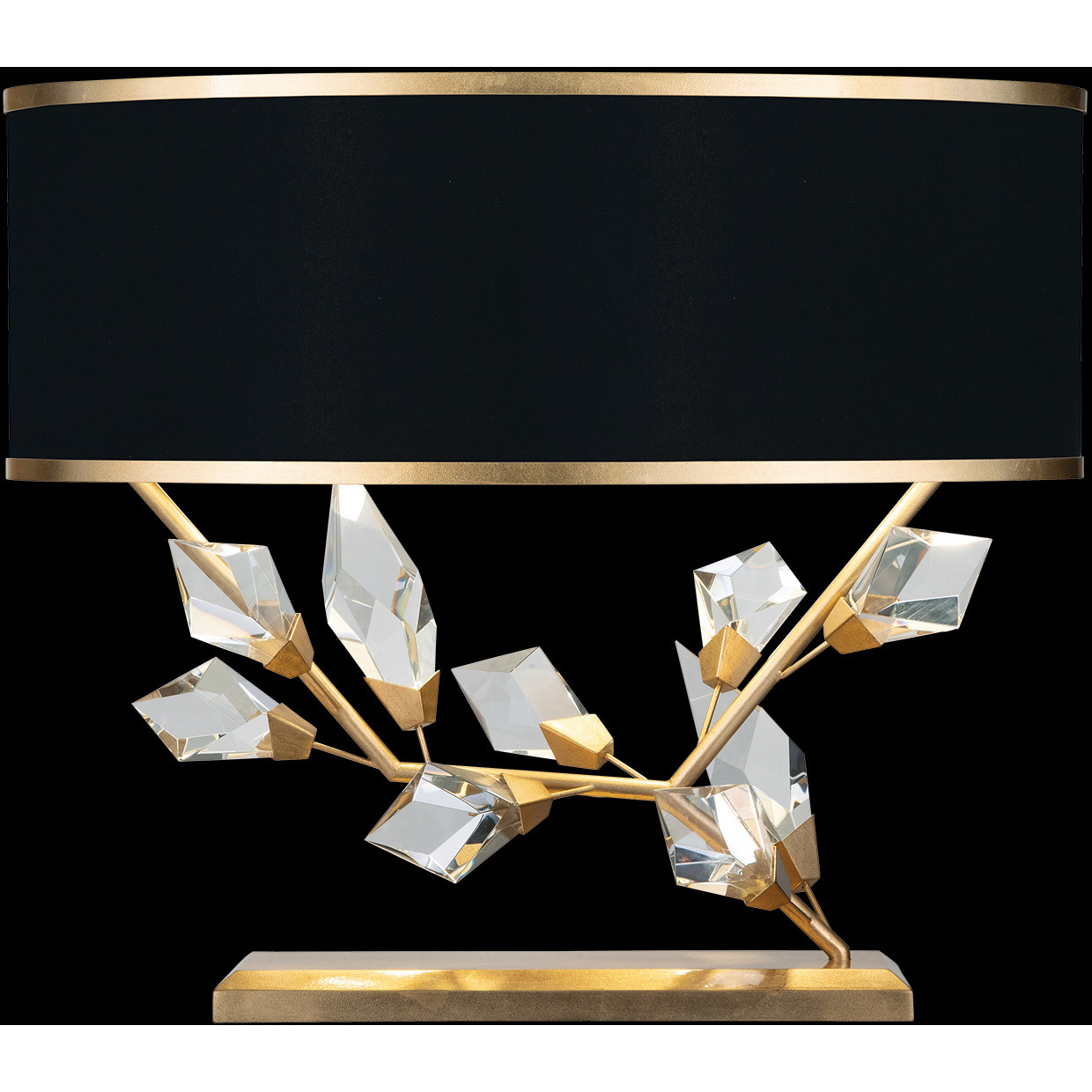 Foret 21.5 inch 100 watt Gold Table Lamp Portable Light
