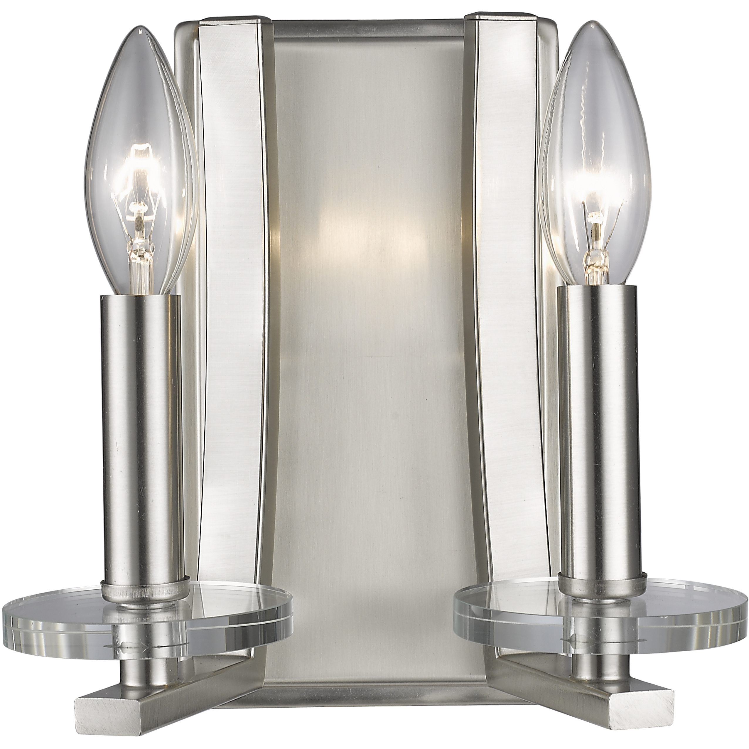 Verona 2 Light 8.5 inch Brushed Nickel Wall Sconce Wall Light