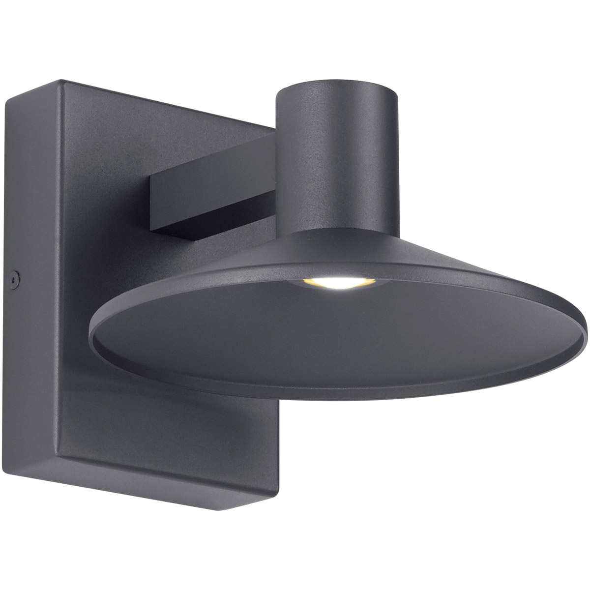 Sean Lavin Ash LED 7.5 inch Charcoal Outdoor Wall Light in Surge Protection, Dome, LED 90 CRI 3000K Low Output, Integrated LED