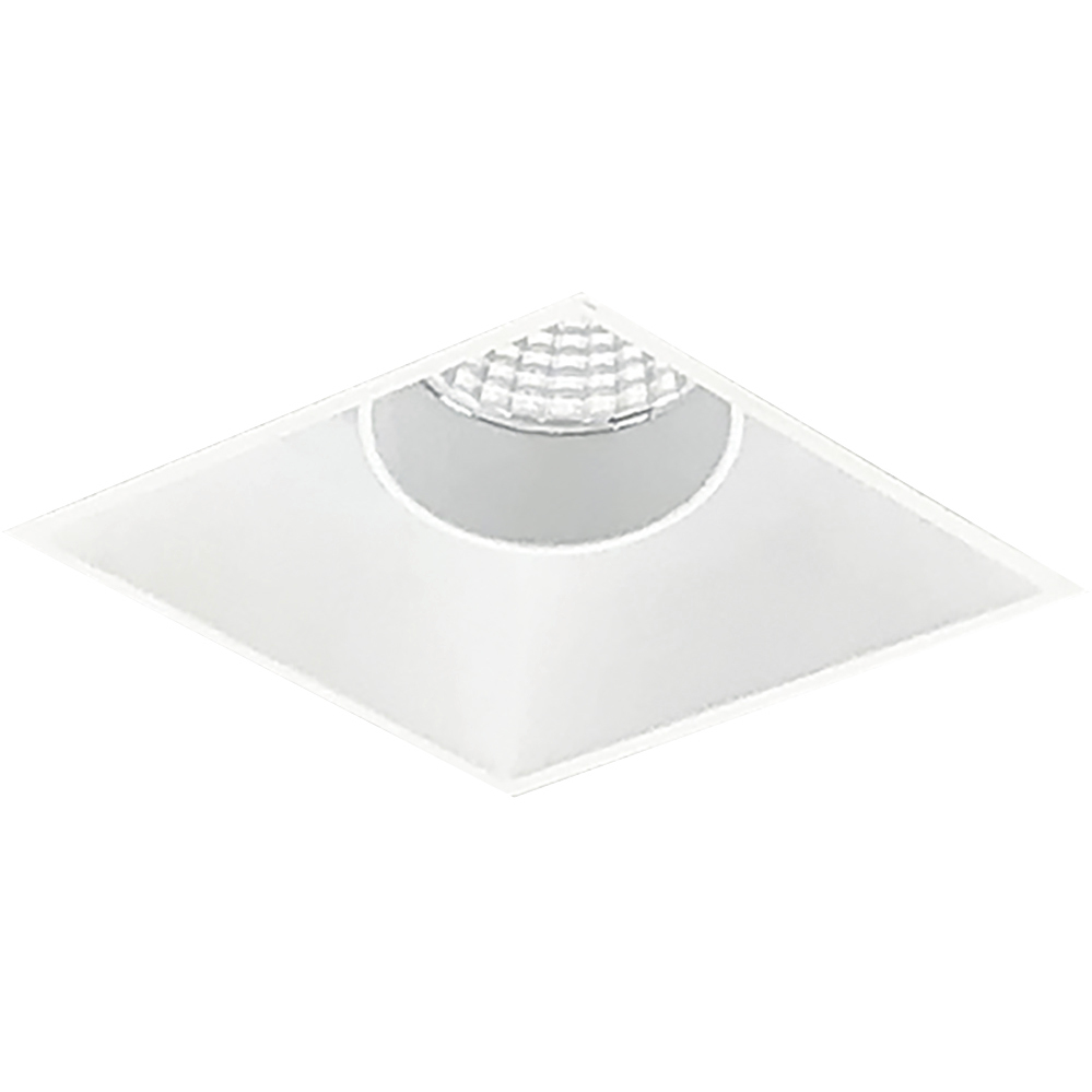 LE81 Matte Powder White Recessed