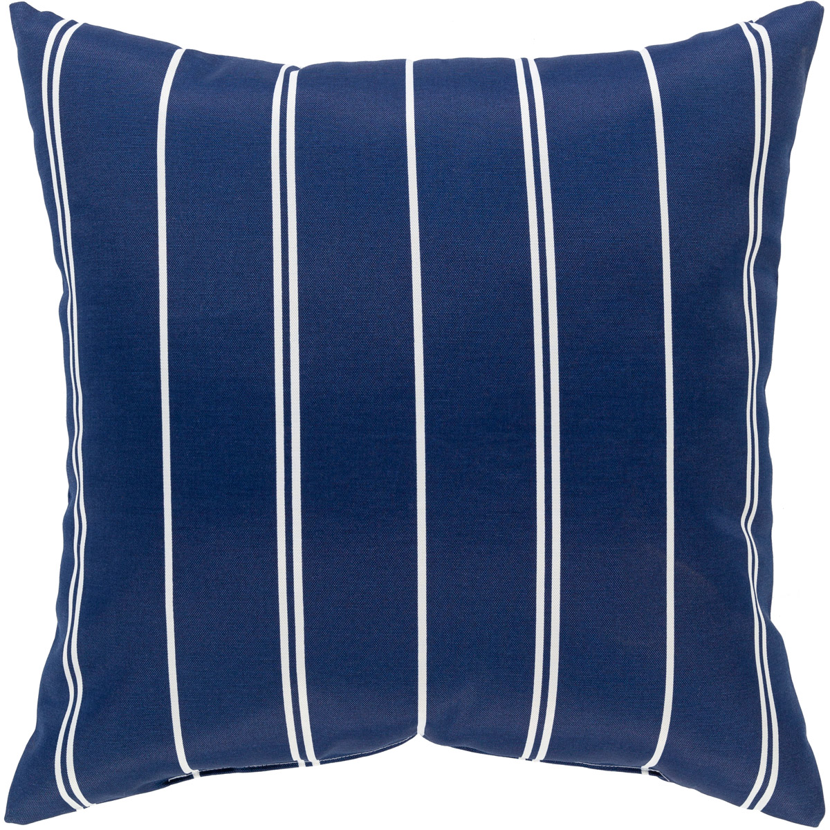 Vallarta 20 X 20 inch Dark Blue/White Pillow Cover