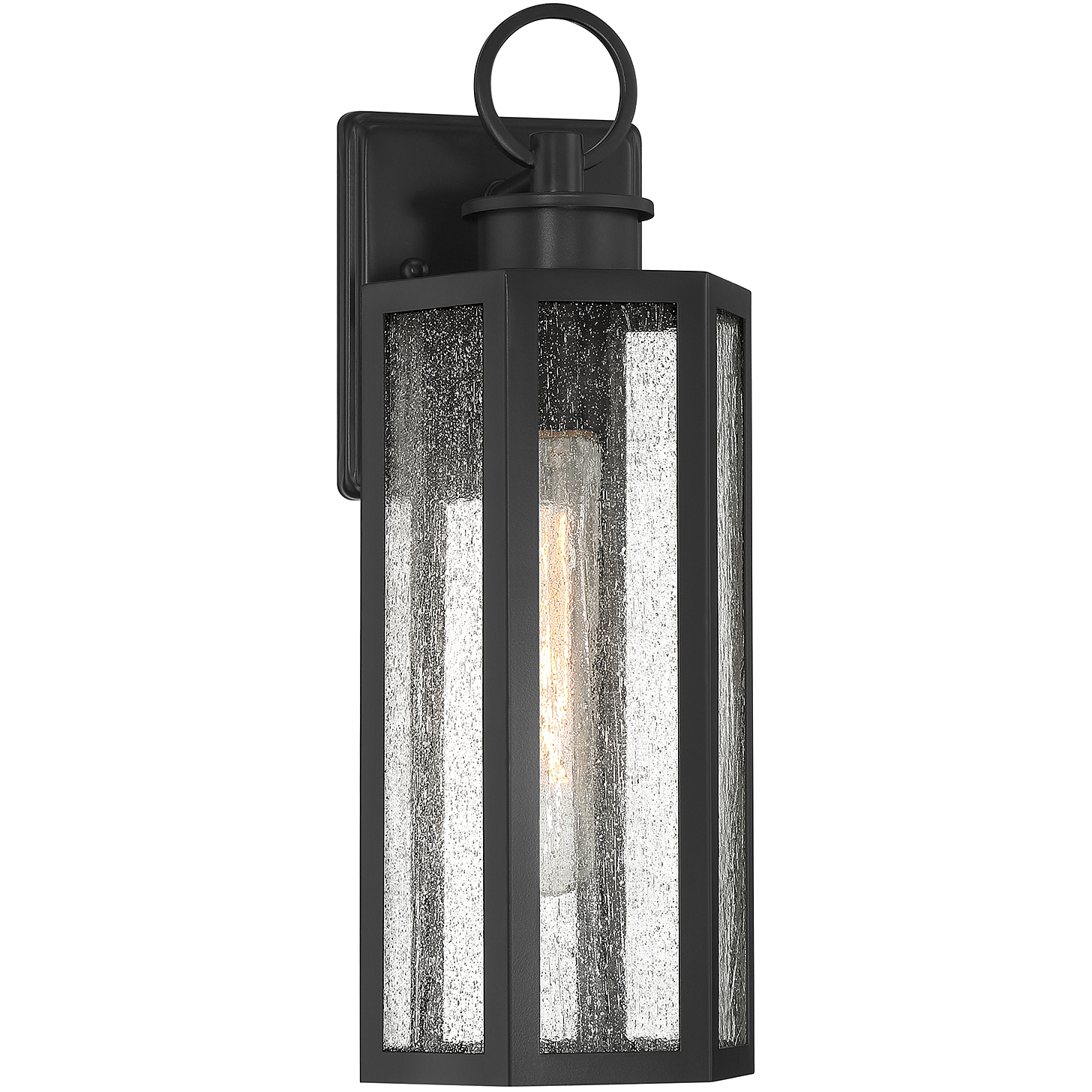 Hawthorne 1 Light 16 inch Black Outdoor Wall Lantern, Lighting One