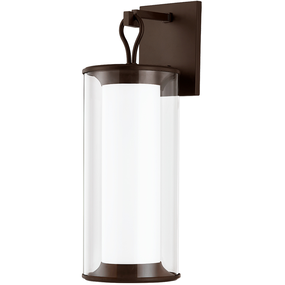 Cannes 1 Light 23 inch Bronze Exterior Wall Sconce