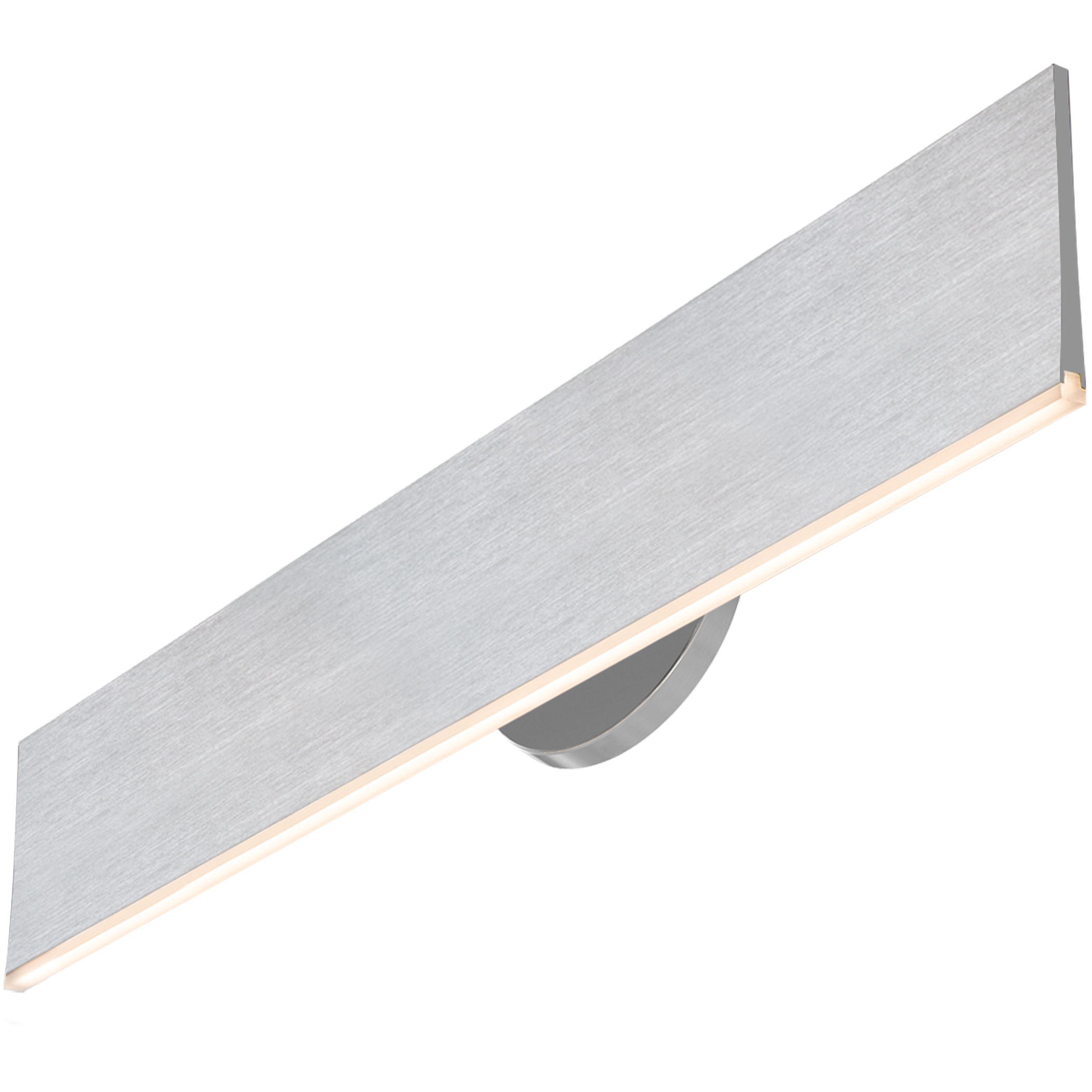 Prometheus 20 inch Brushed Aluminum Vanity Light Wall Light