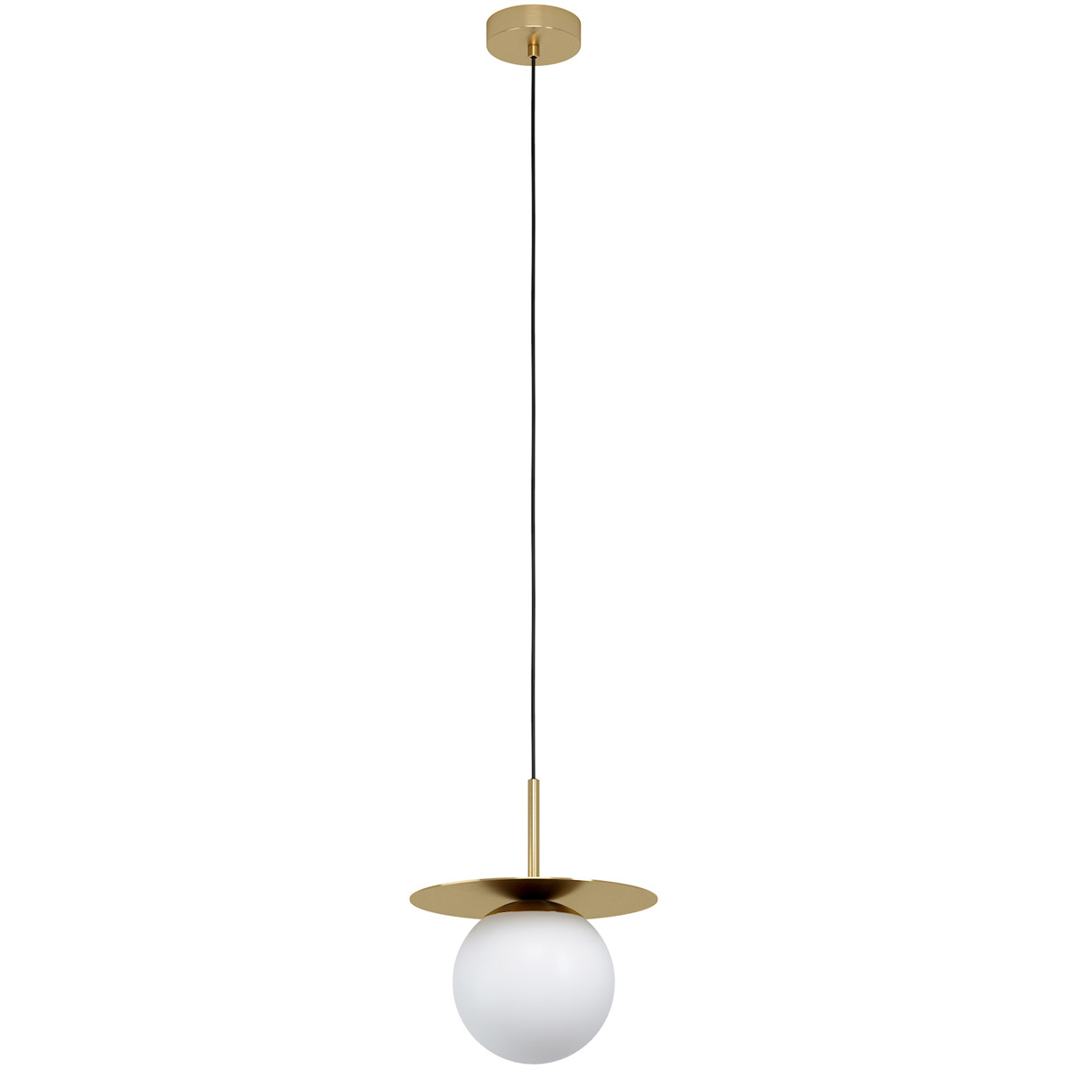 Arenales 1 Light 10.83 inch Brushed Brass Pendant Ceiling Light
