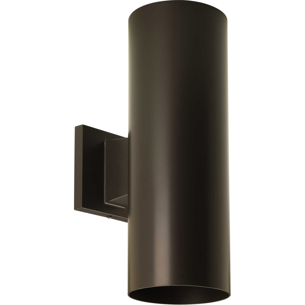 5IN CYL RNDS Up/Down Outdoor Wall Light in Antique Bronze