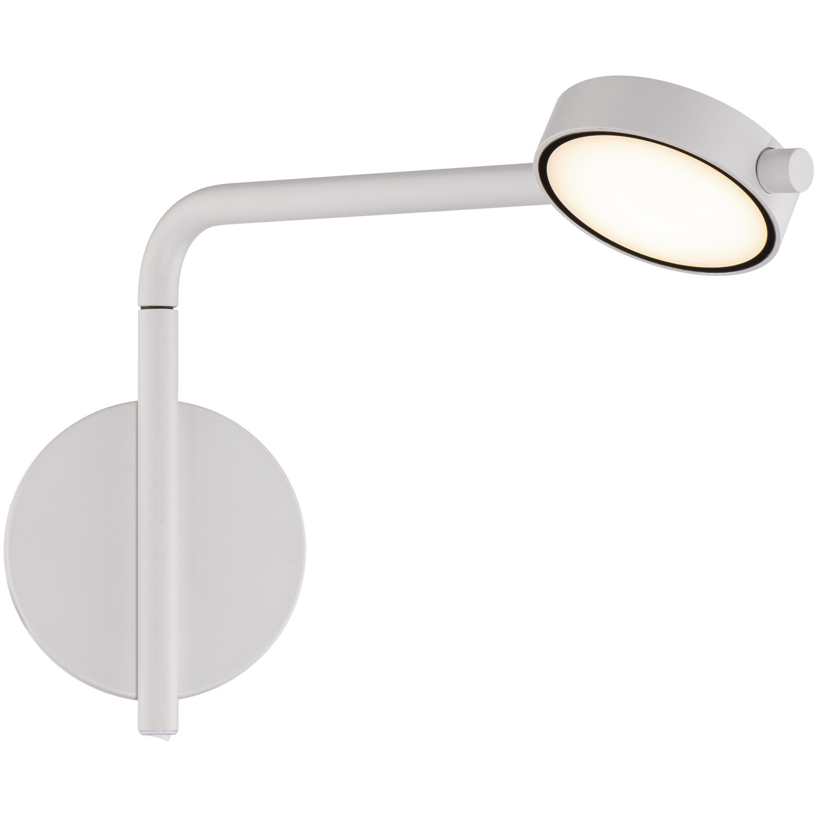 Elbo Reading Light Wall Light in 3500K, White, dweLED